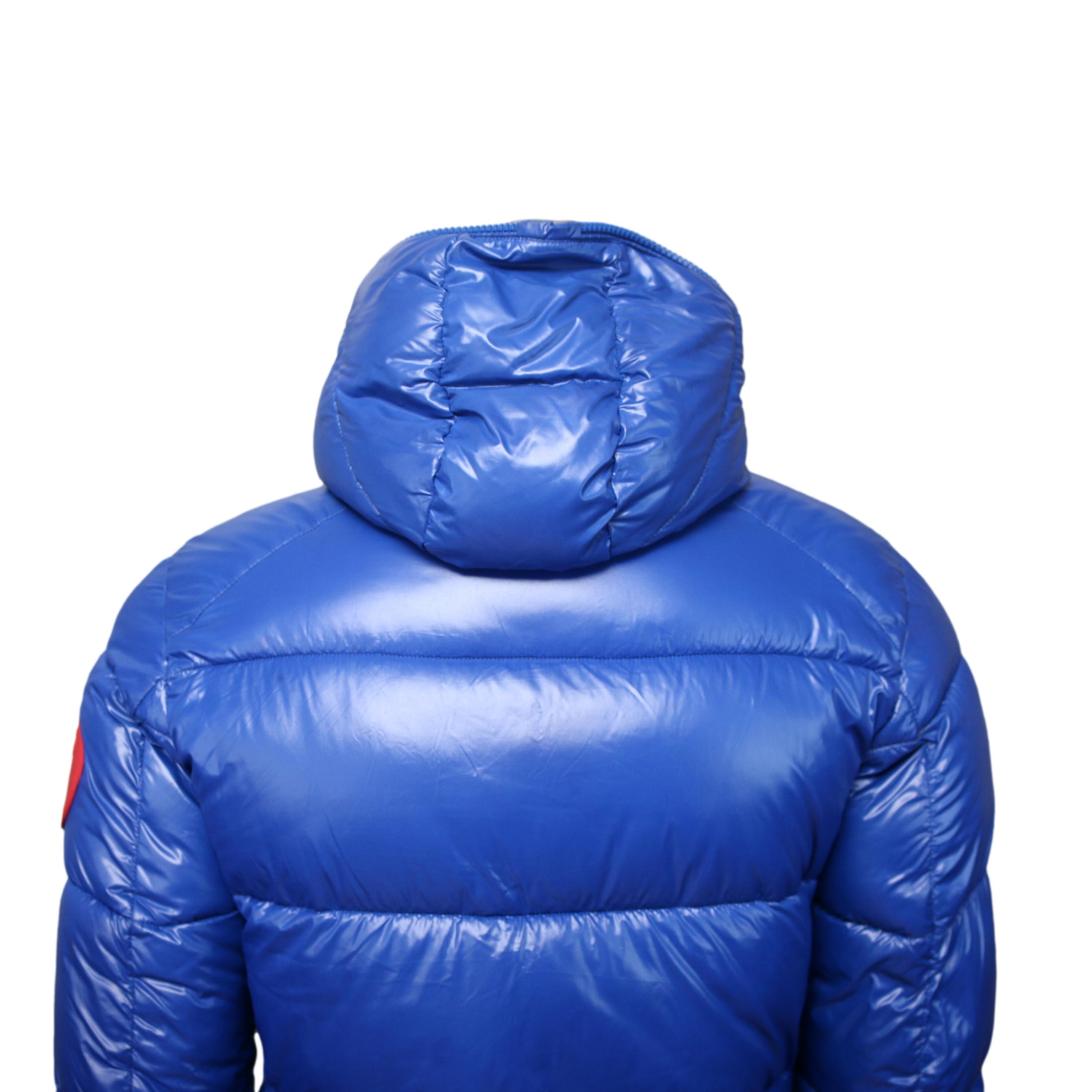 Casaco Puffer Masculino Ski/ Snowboard Save The Duck Edward Padded	Azul - Tamanho L