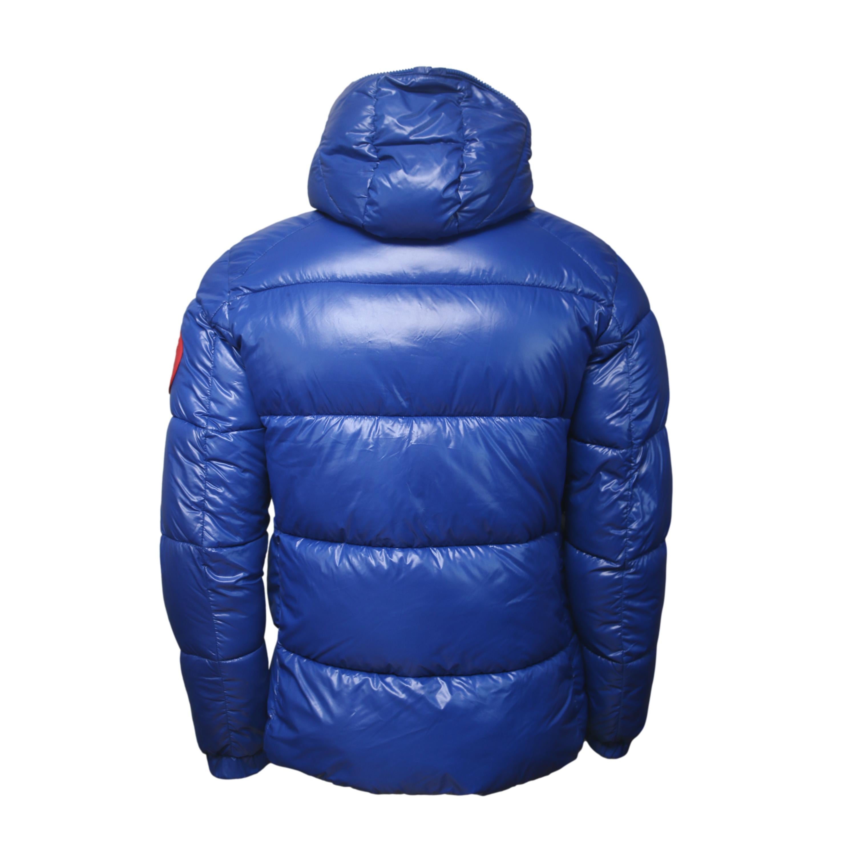 Casaco Puffer Masculino Ski/ Snowboard Save The Duck Edward Padded	Azul - Tamanho L
