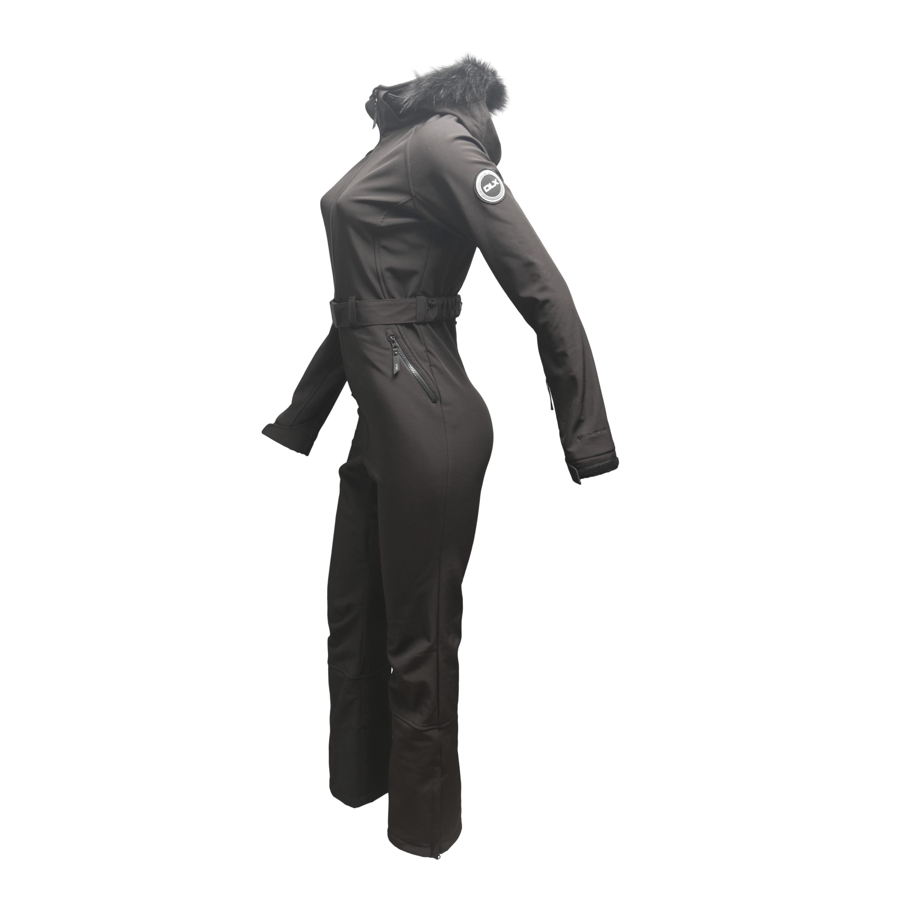 Macacão Feminino Ski/ Snowboard DLX Valene Preto - Tamanho S