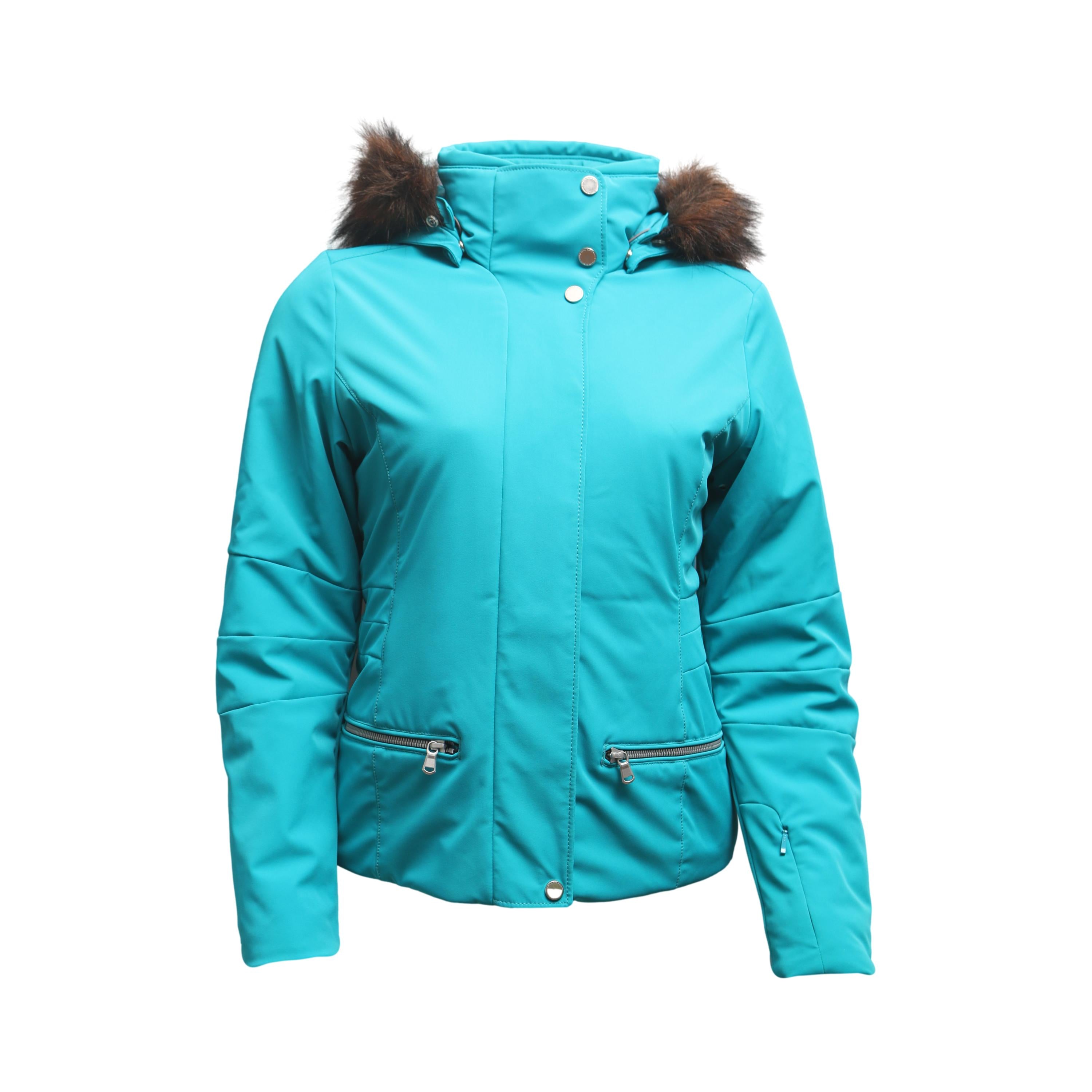 Casaco Feminino Ski/ Snowboard Poivre Blanc Azure Azul Claro - Tamanho 14