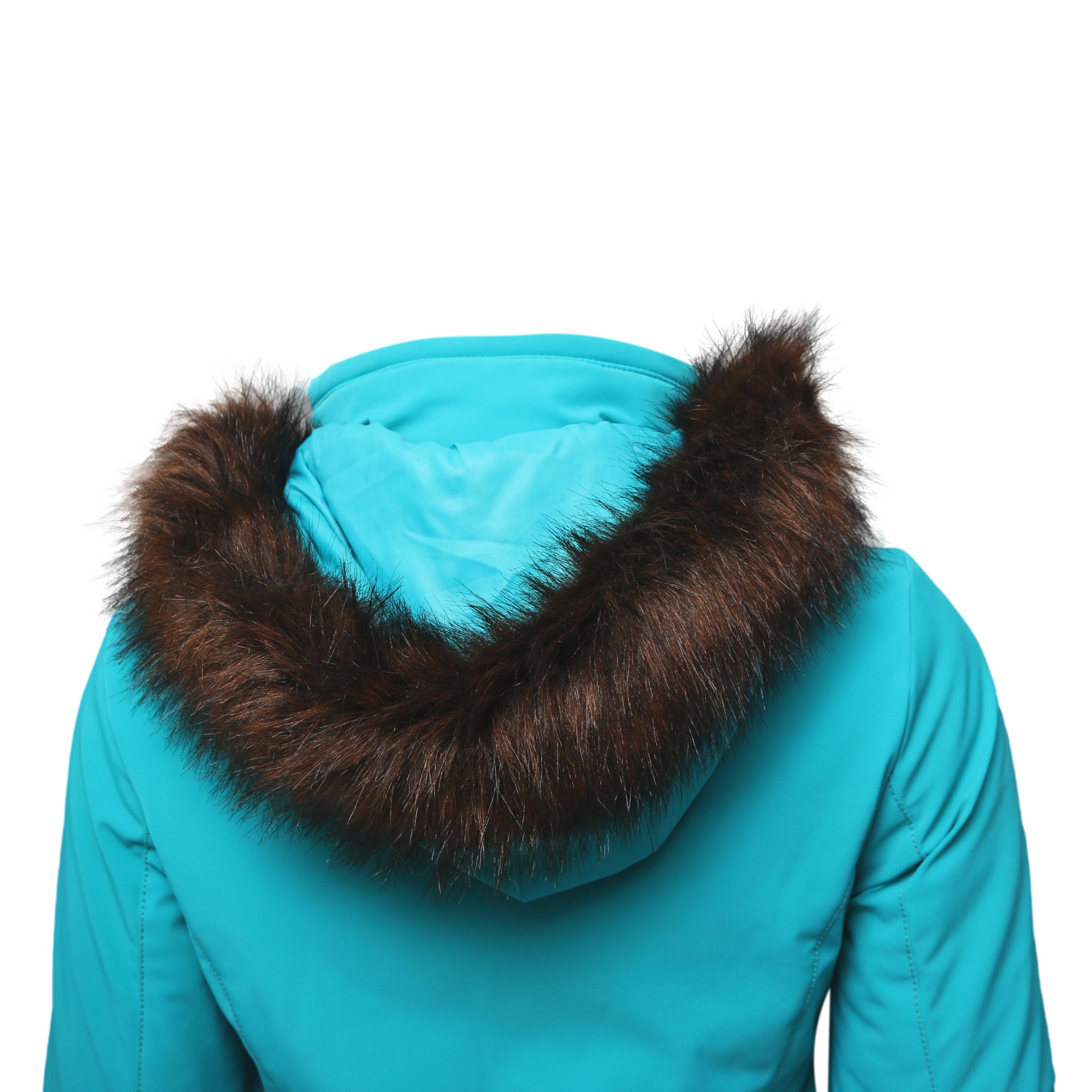 Casaco Feminino Ski/ Snowboard Poivre Blanc Tuscany Azul Claro - Tamanho 14