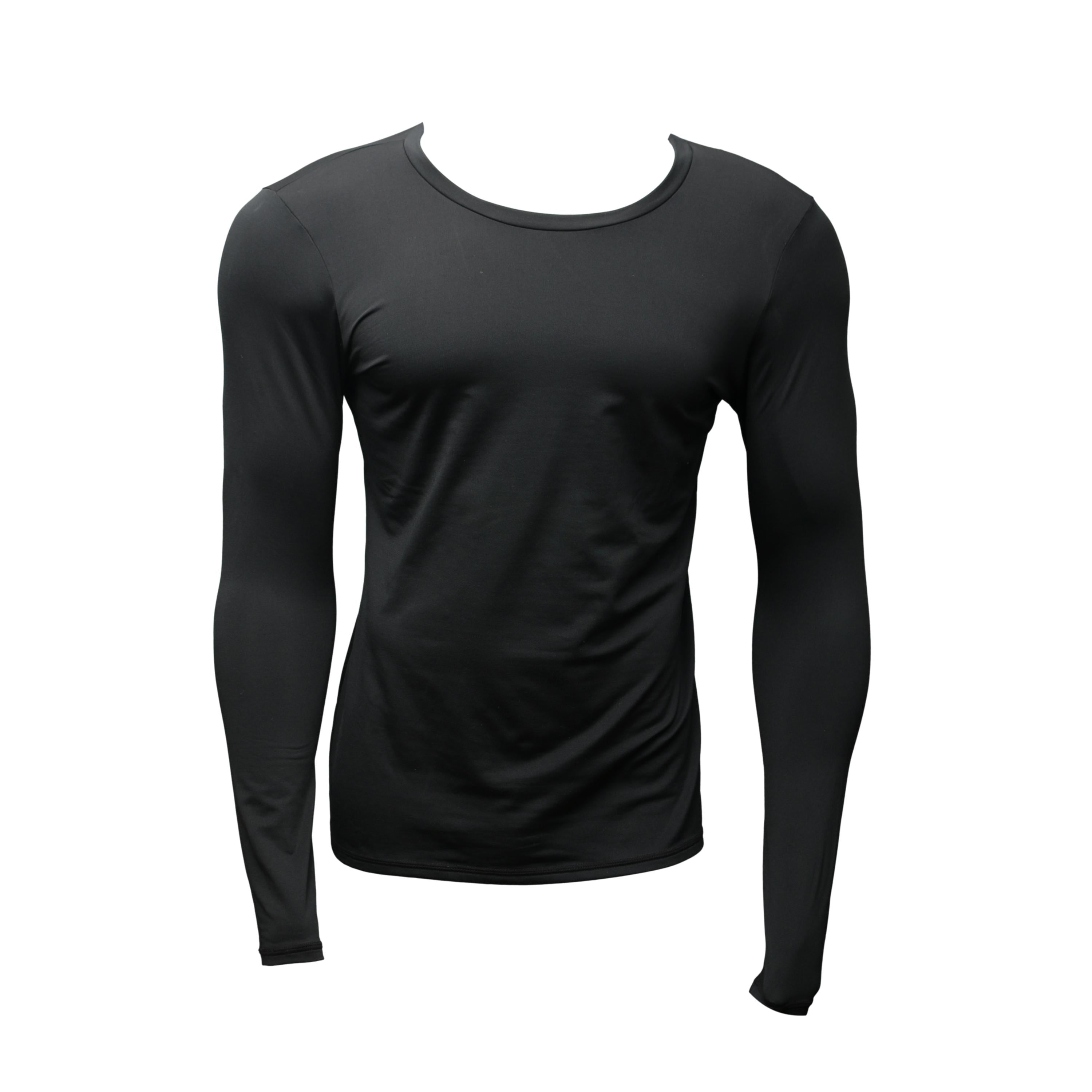 Camiseta Térmica Manga Longa Masculina Diversos Track & Field Preta - Tamanho G