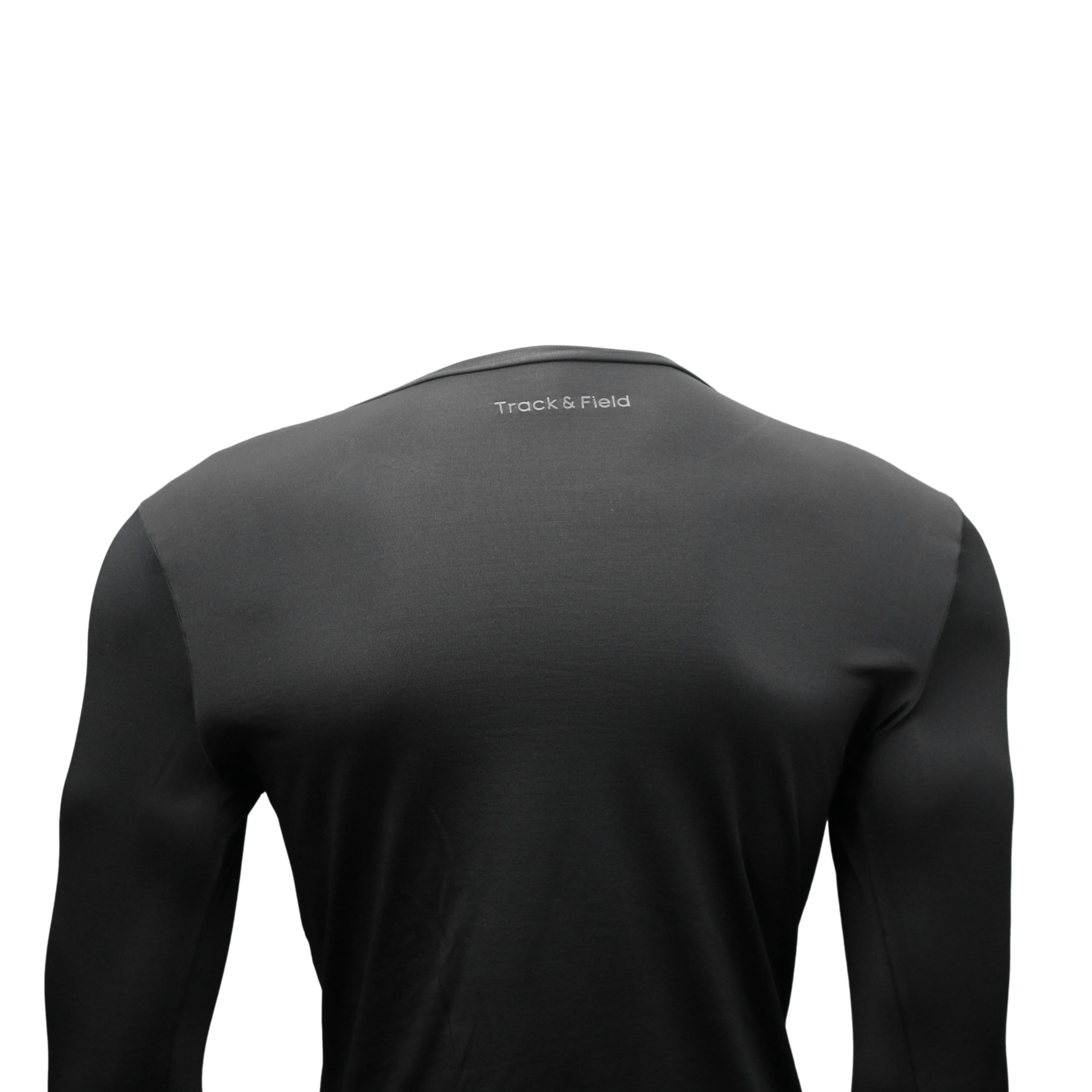 Camiseta Térmica Manga Longa Masculina Track & Field Preta - Tamanho G