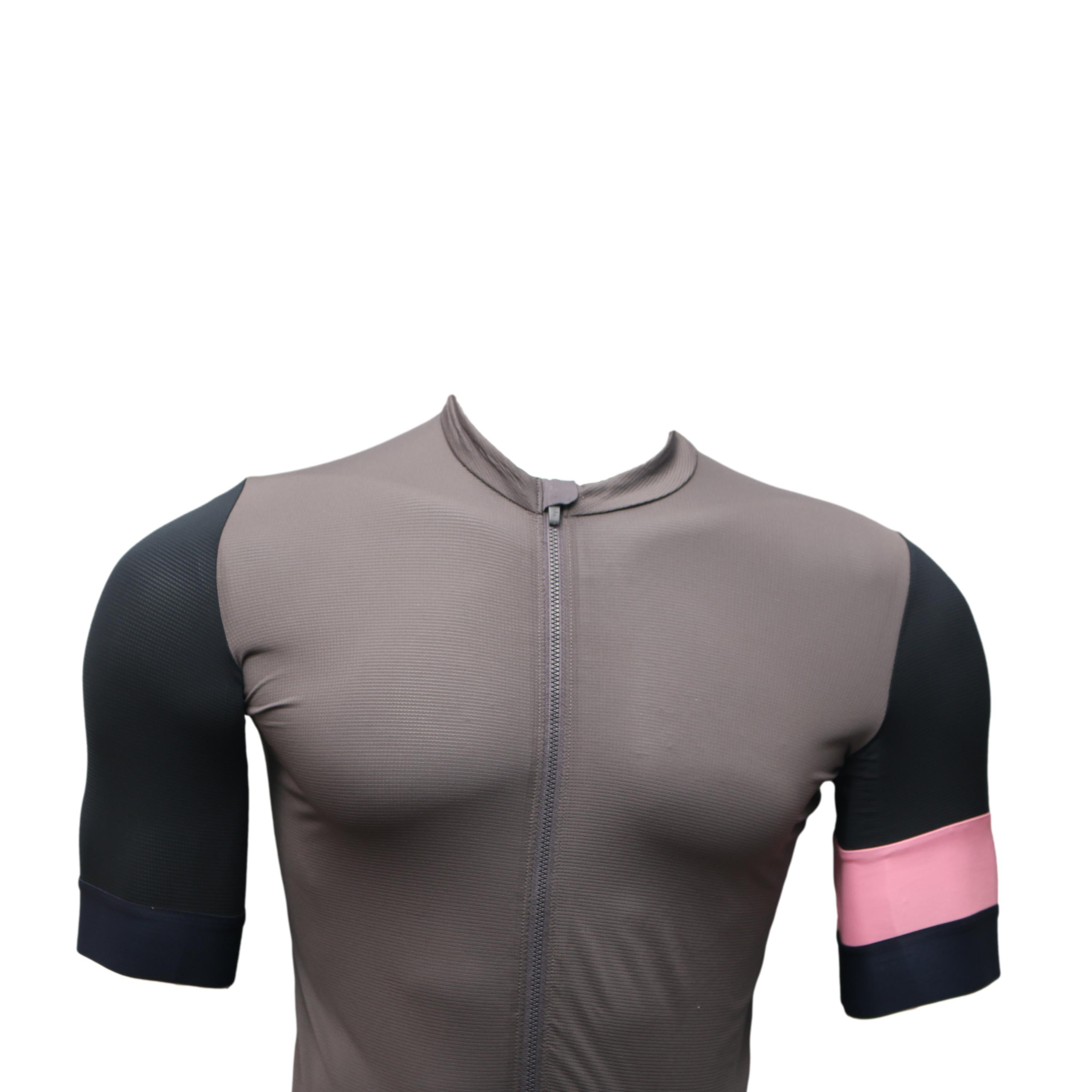 Jersey Masculino Ciclismo Rapha Pro Team Cinza, Preto e Rosa - Tamanho M