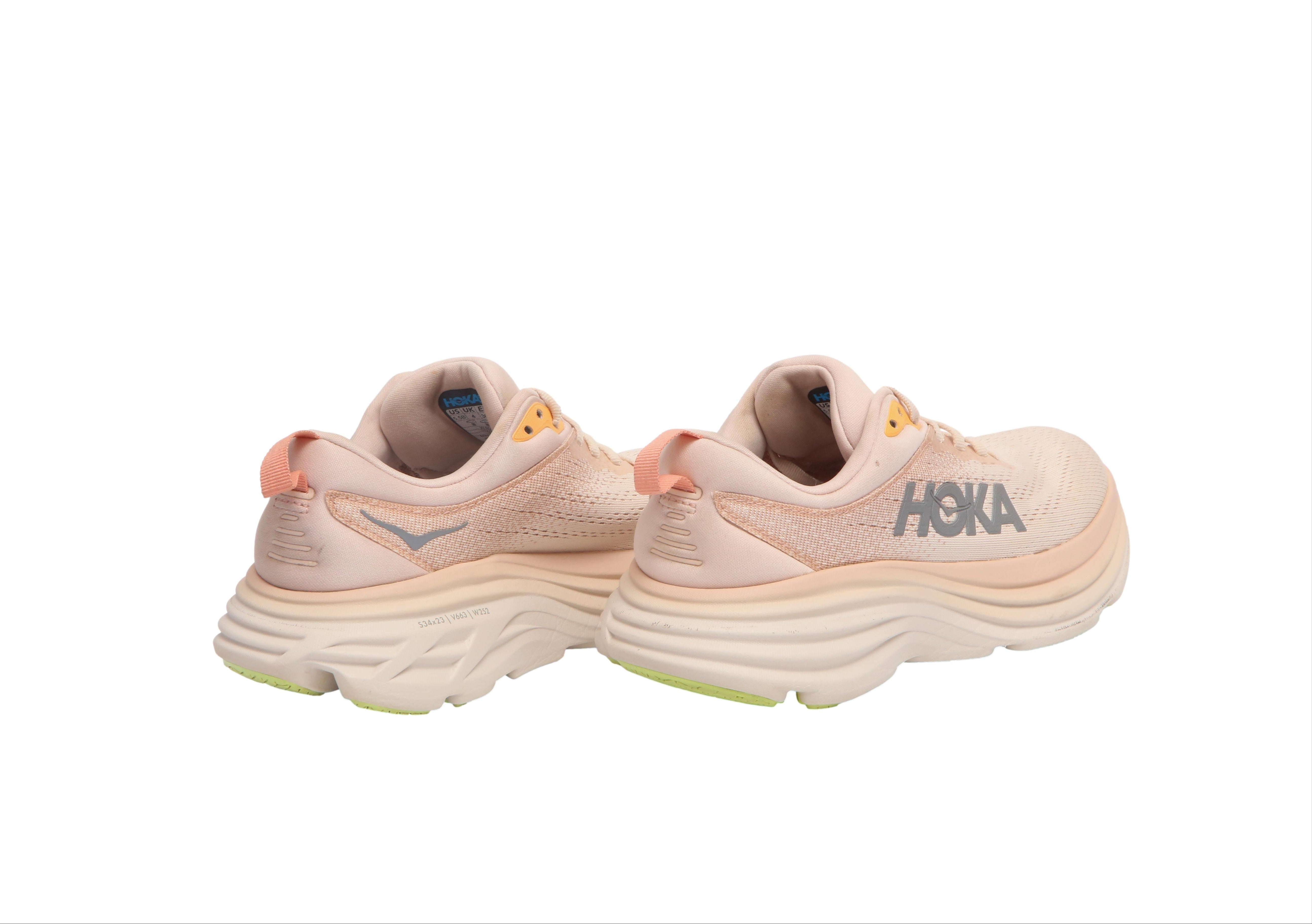 Tênis Feminino Corrida Hoka Bondi 8 Salmão - Tamanho 34