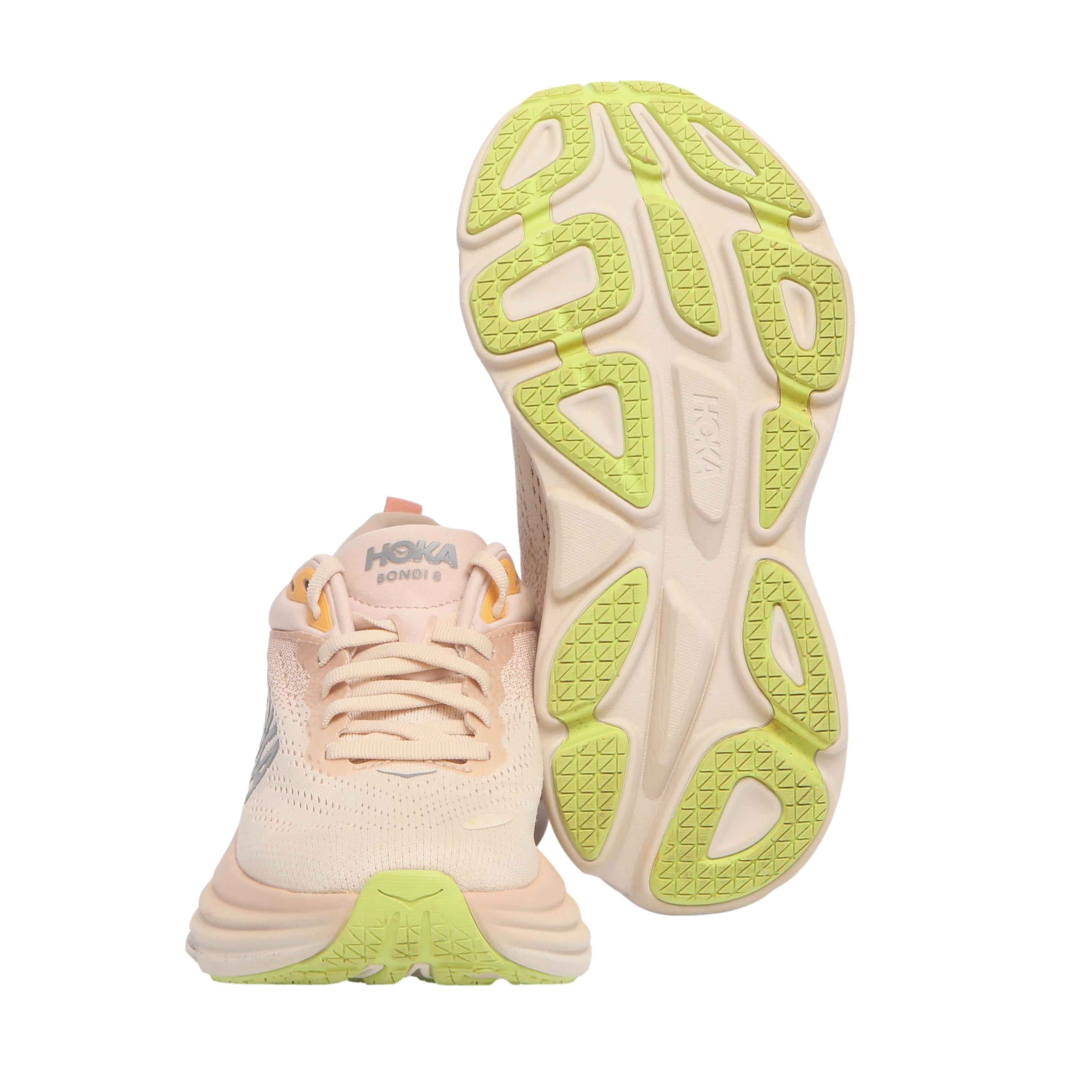 Tênis Feminino Corrida Hoka Bondi 8 Salmão - Tamanho 34