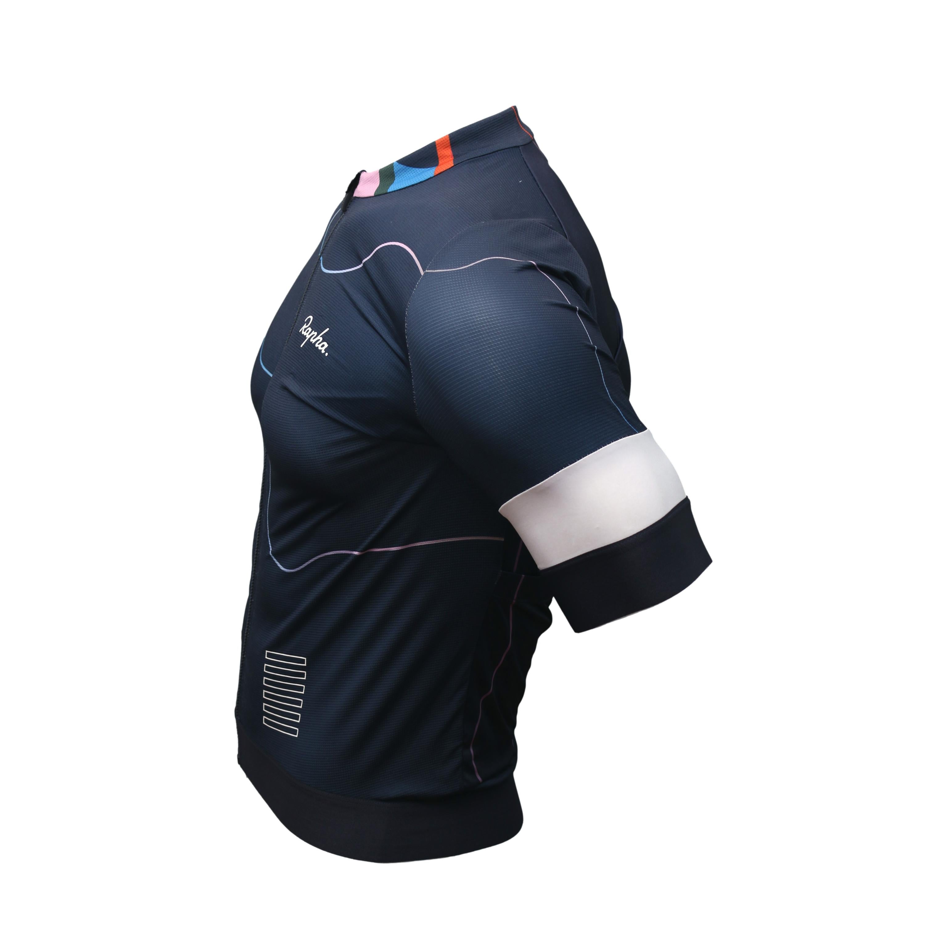 Jersey Masculino Ciclismo Rapha Pro Team Azul Marinho - Tamanho M
