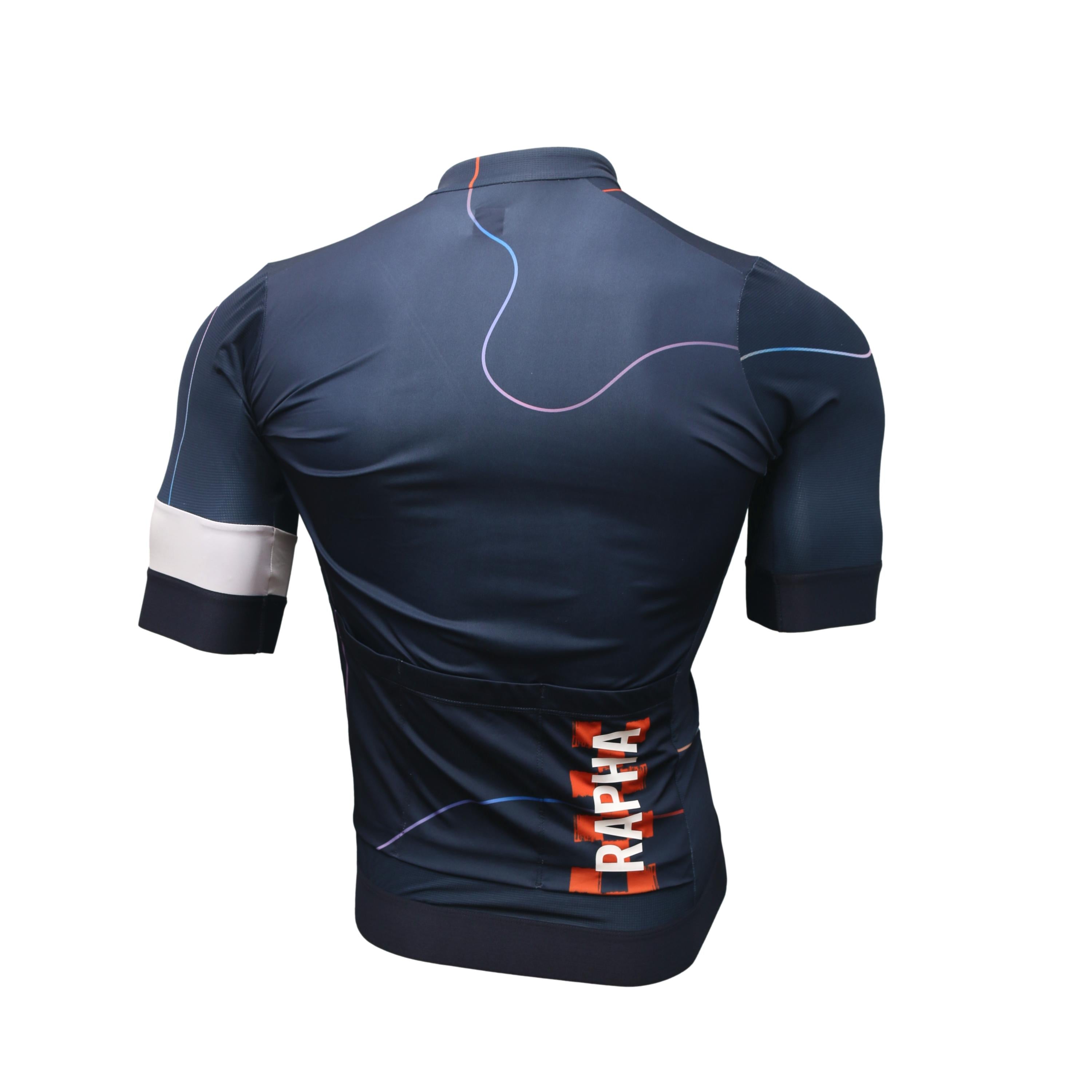 Jersey Masculino Ciclismo Rapha Pro Team Azul Marinho - Tamanho M
