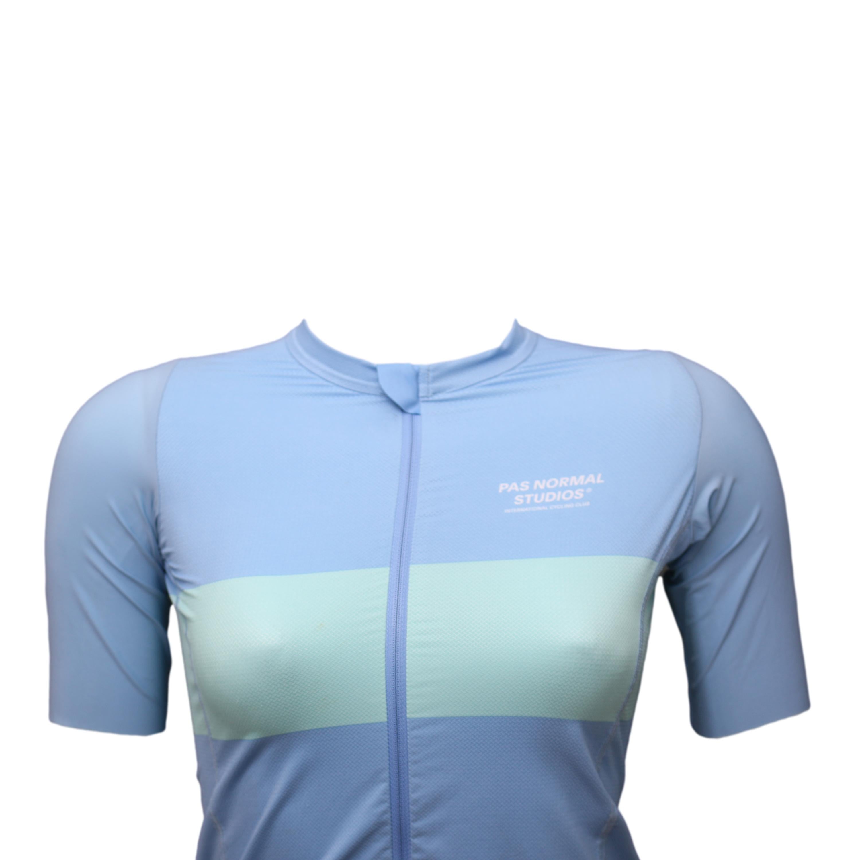 Jersey Feminina Ciclismo PAS Normal Studios Solitude	Azul Claro - Tamanho S