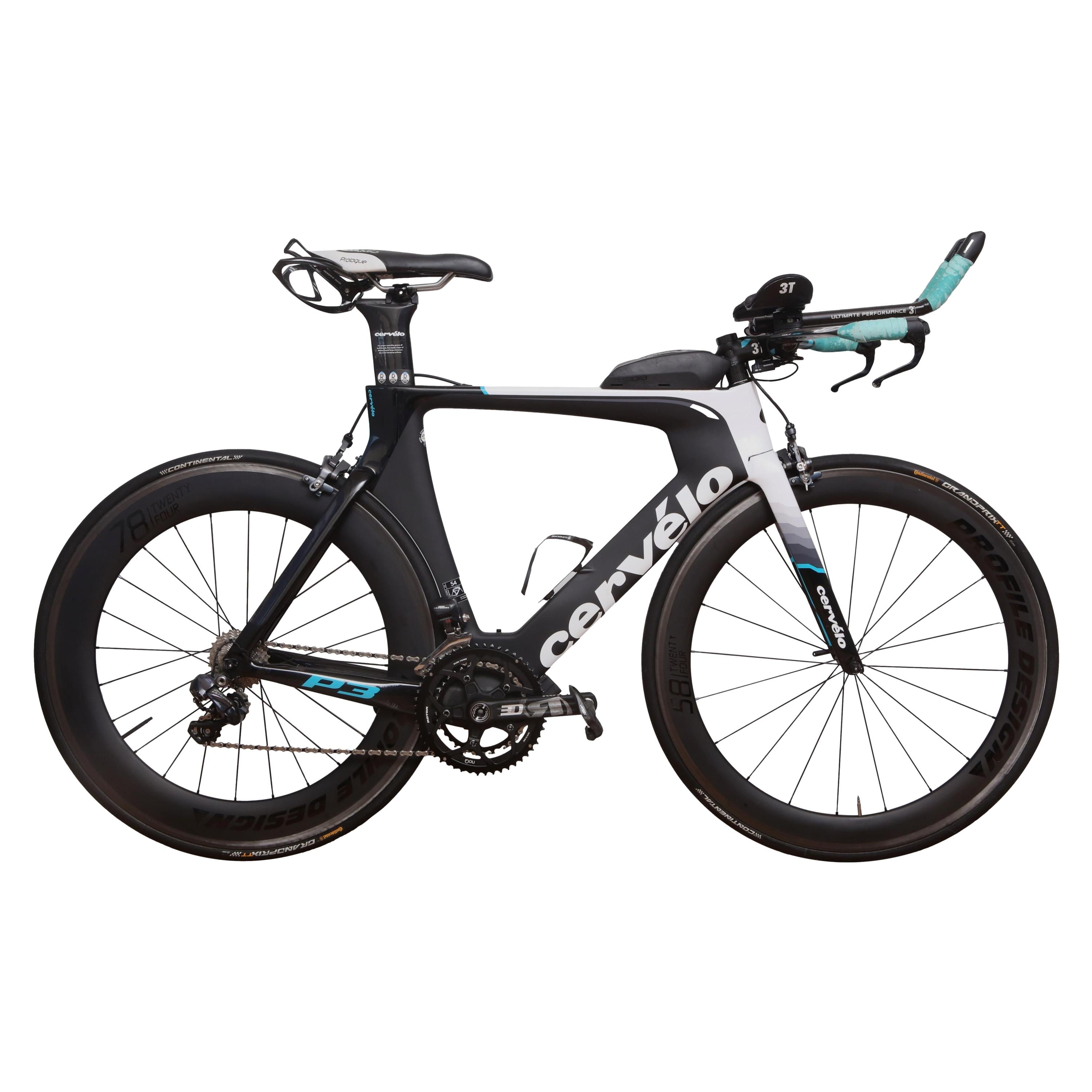 Bicicleta Masculina Cervélo P3 Ultegra Preta - Tamanho 54