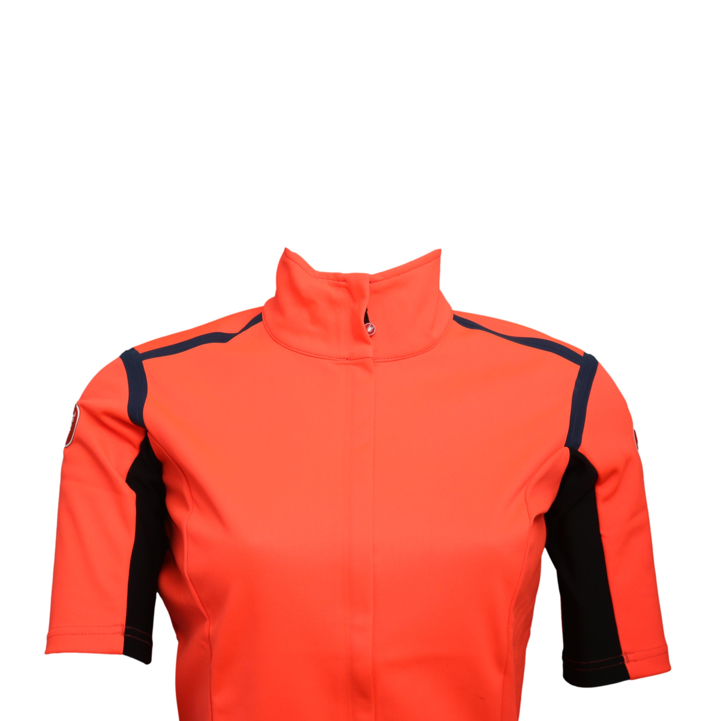 Jersey Feminina Castelli Perfetto Laranja - Tamanho S
