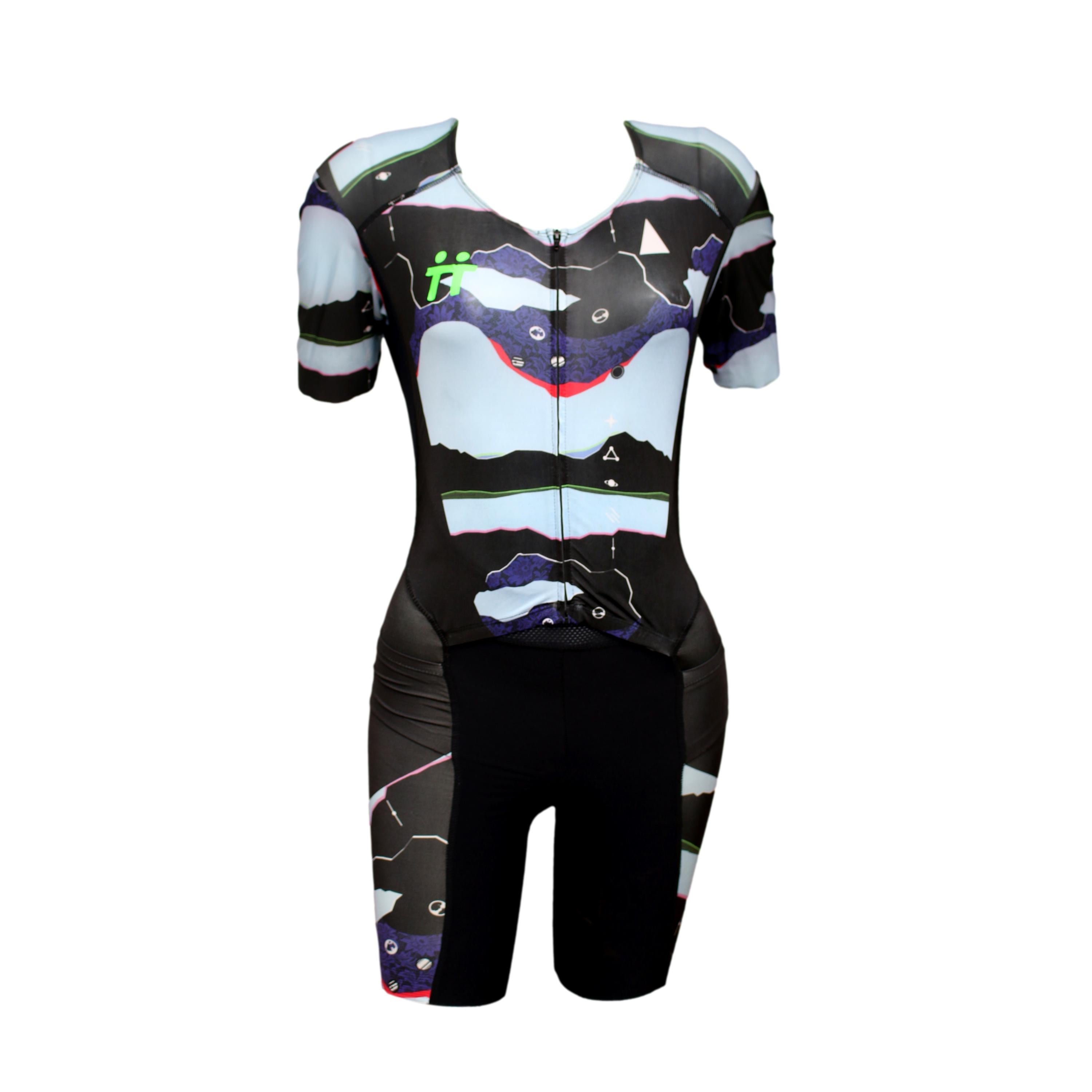 Macaquinho De Triathlon Feminino Ciclismo/Corrida Zoot Ali'i Ultra Tri Aero Racesuit Preto - Tamanho M