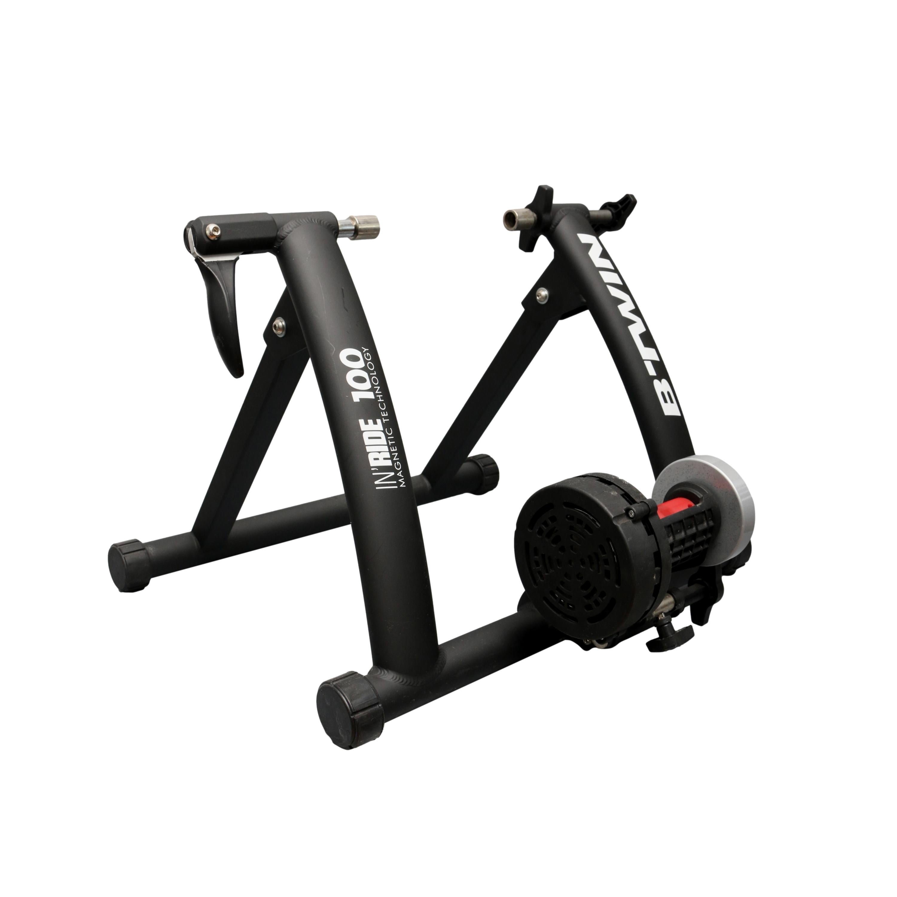 Rolo De Treinamento Bicicleta Ciclismo Btwin InRide100 Preto - Tamanho Único