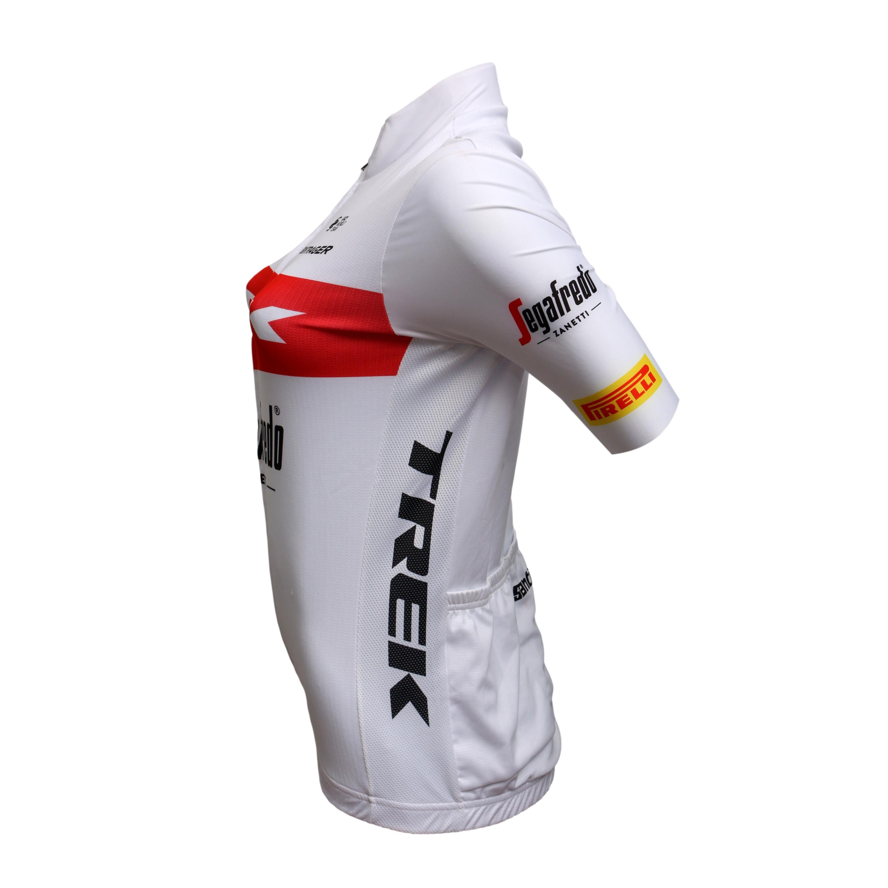 Jersey Masculina Santini Branca E Vermelha - Tamanho M