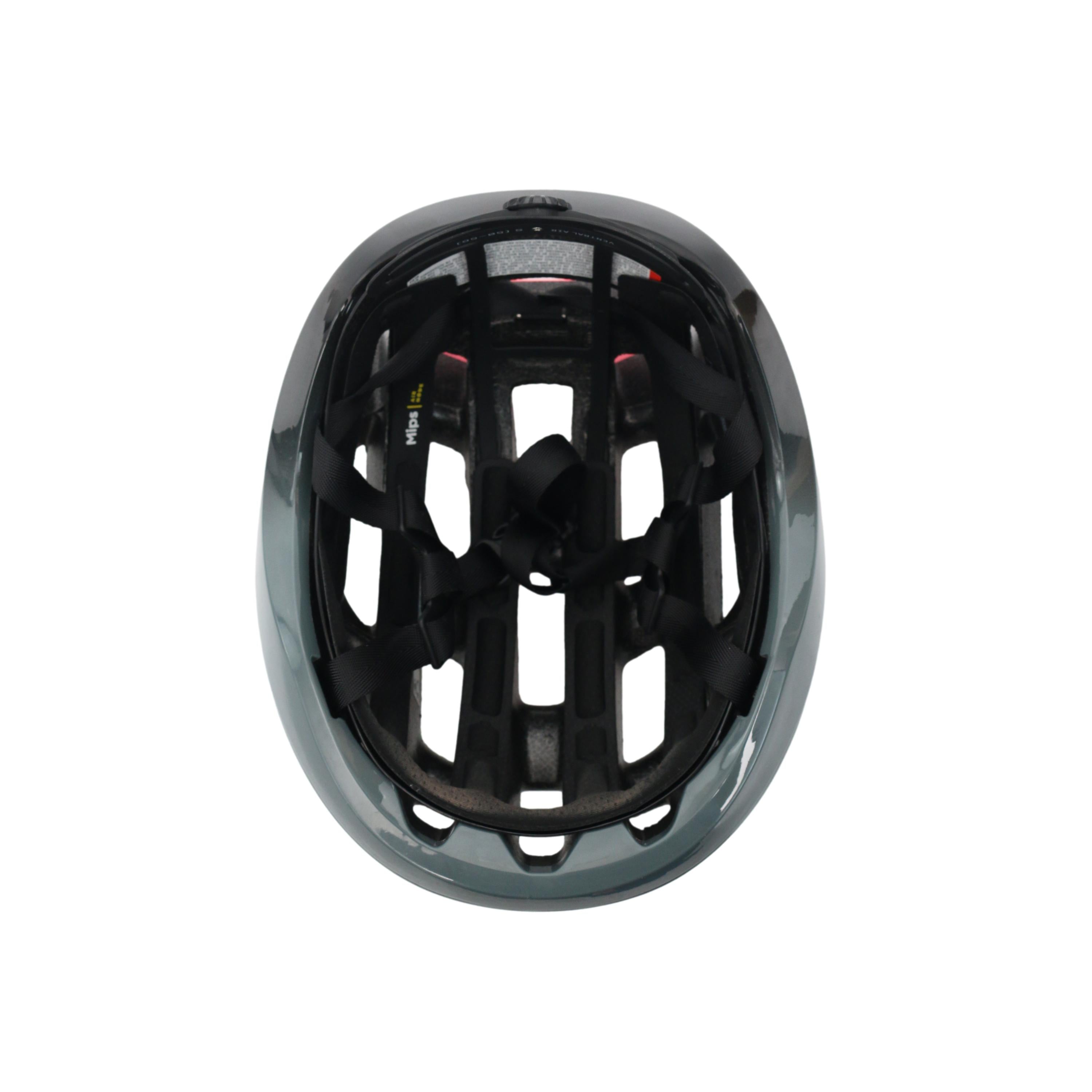 Capacete Unissex Ciclismo Rapha POC Ventral Air Cinza, Preto e Rosa - Tamanho S (52cm - 56cm)