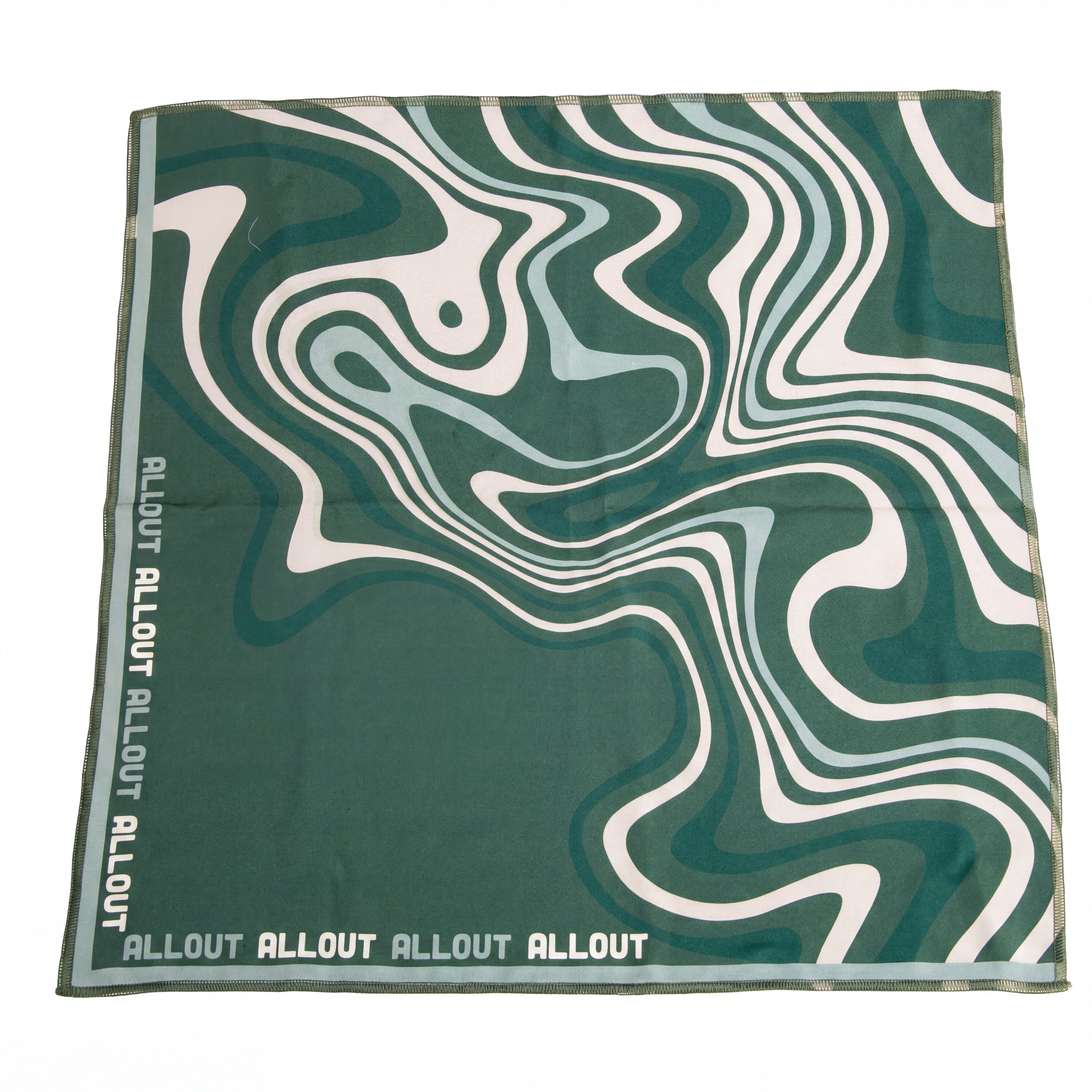 Par De Lenços Scarf-Me Allout Verde e Rosa - Tamanho Único