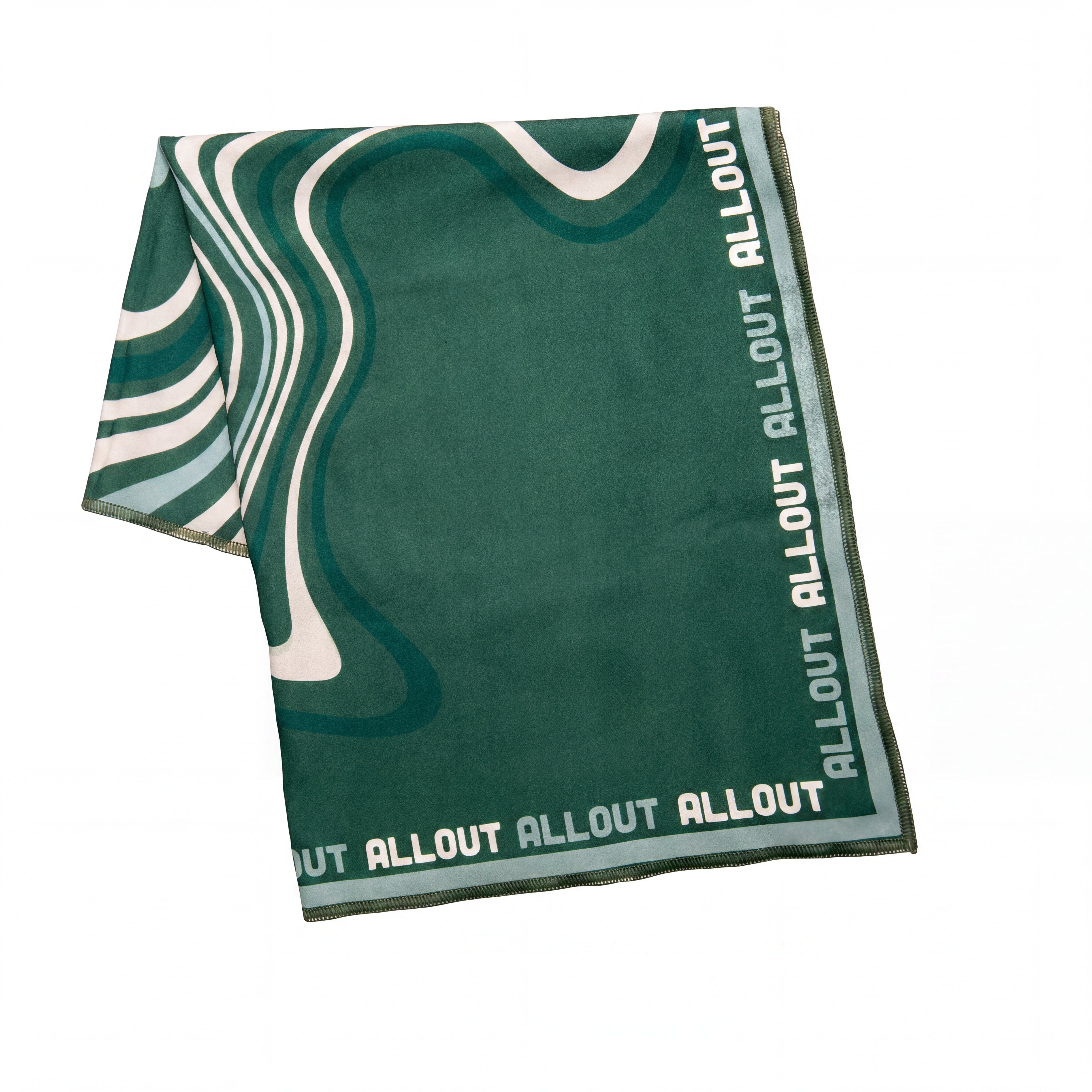 Par De Lenços Scarf-Me Allout Verde e Rosa - Tamanho Único