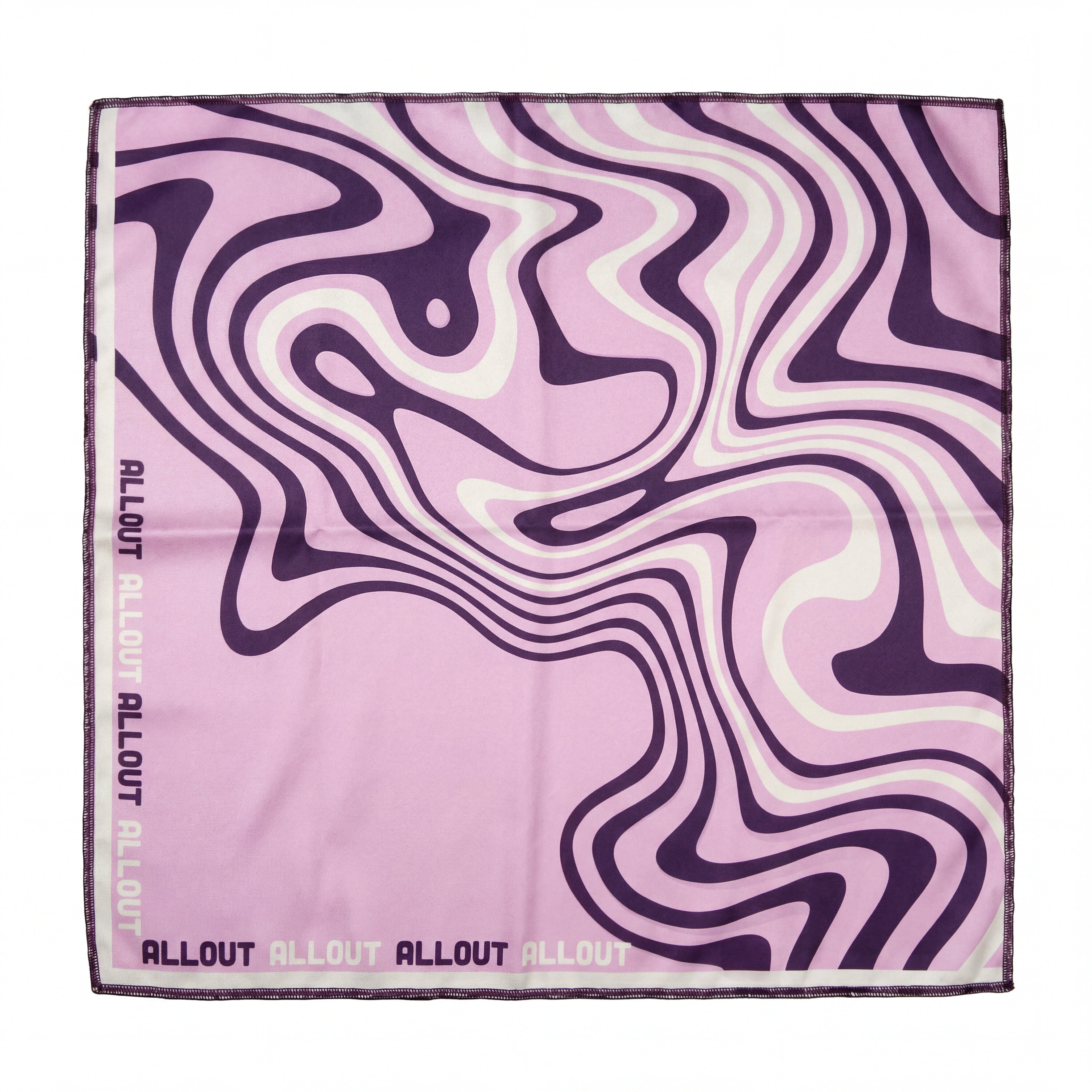 Par De Lenços Scarf-Me Allout Verde e Rosa - Tamanho Único