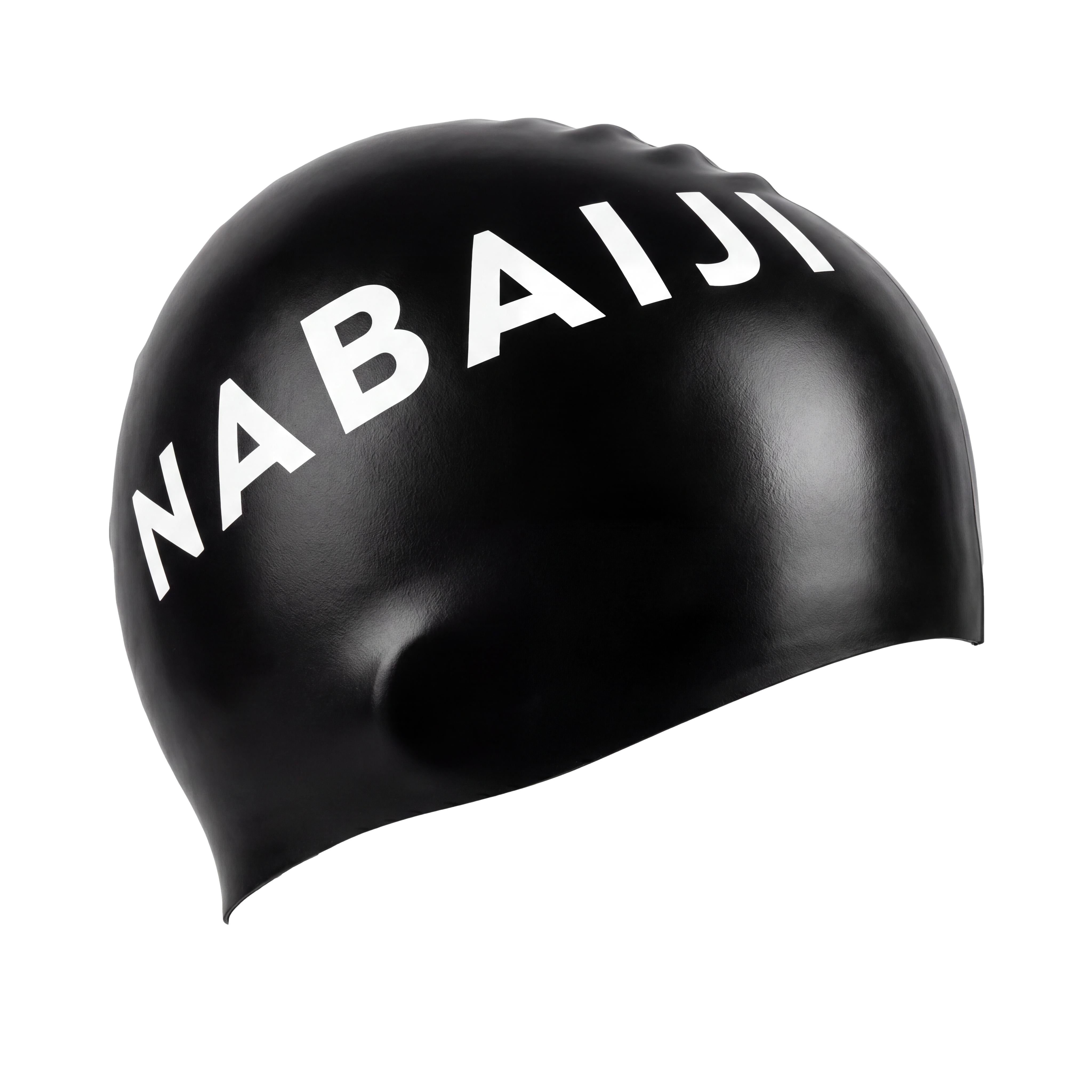 Touca de Silicone Natação Nabaiji Decathlon 61405 Preta