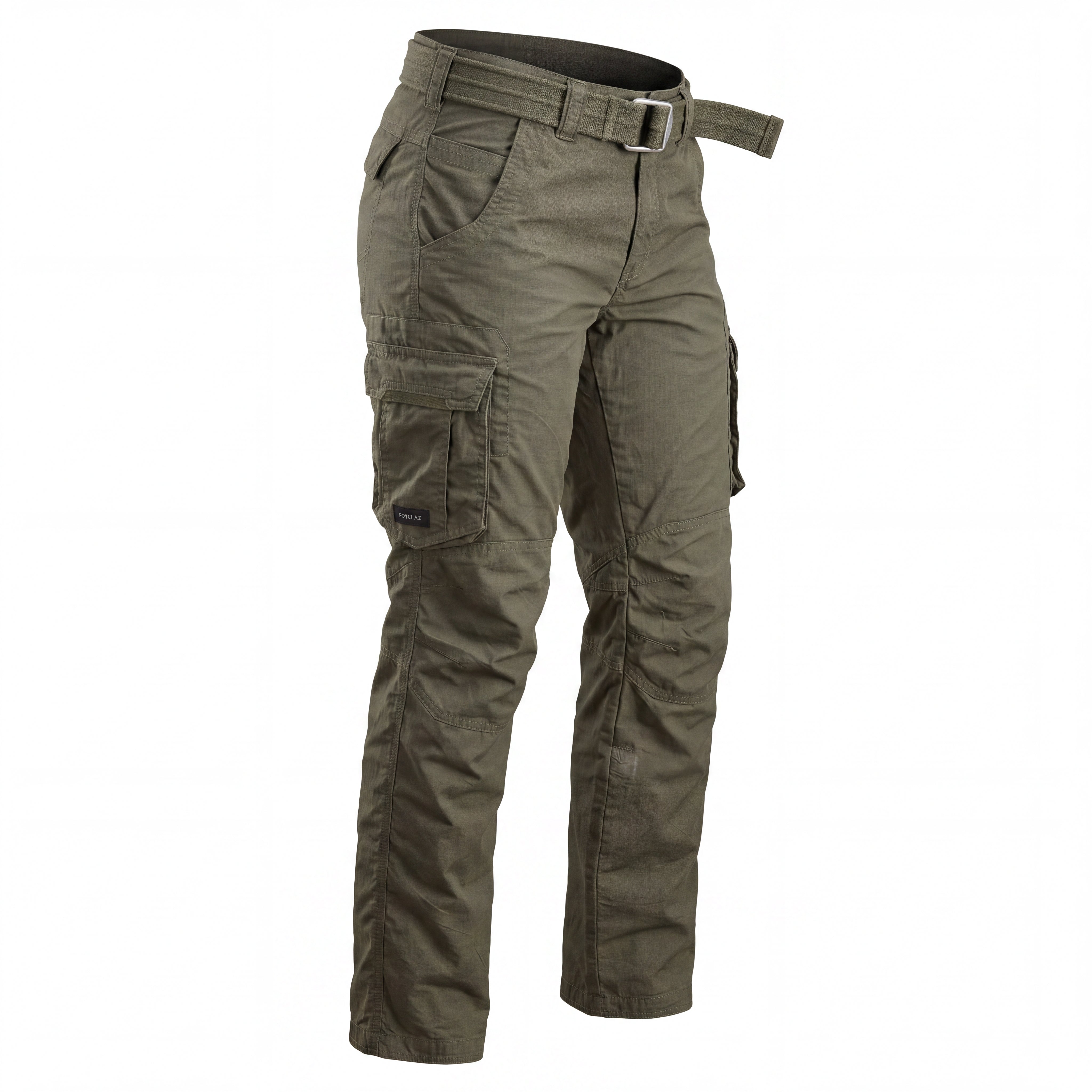 Calça Cargo Masculina Trekking Forclaz Decathlon NH900 Verde - Tamanho 40 (BR)