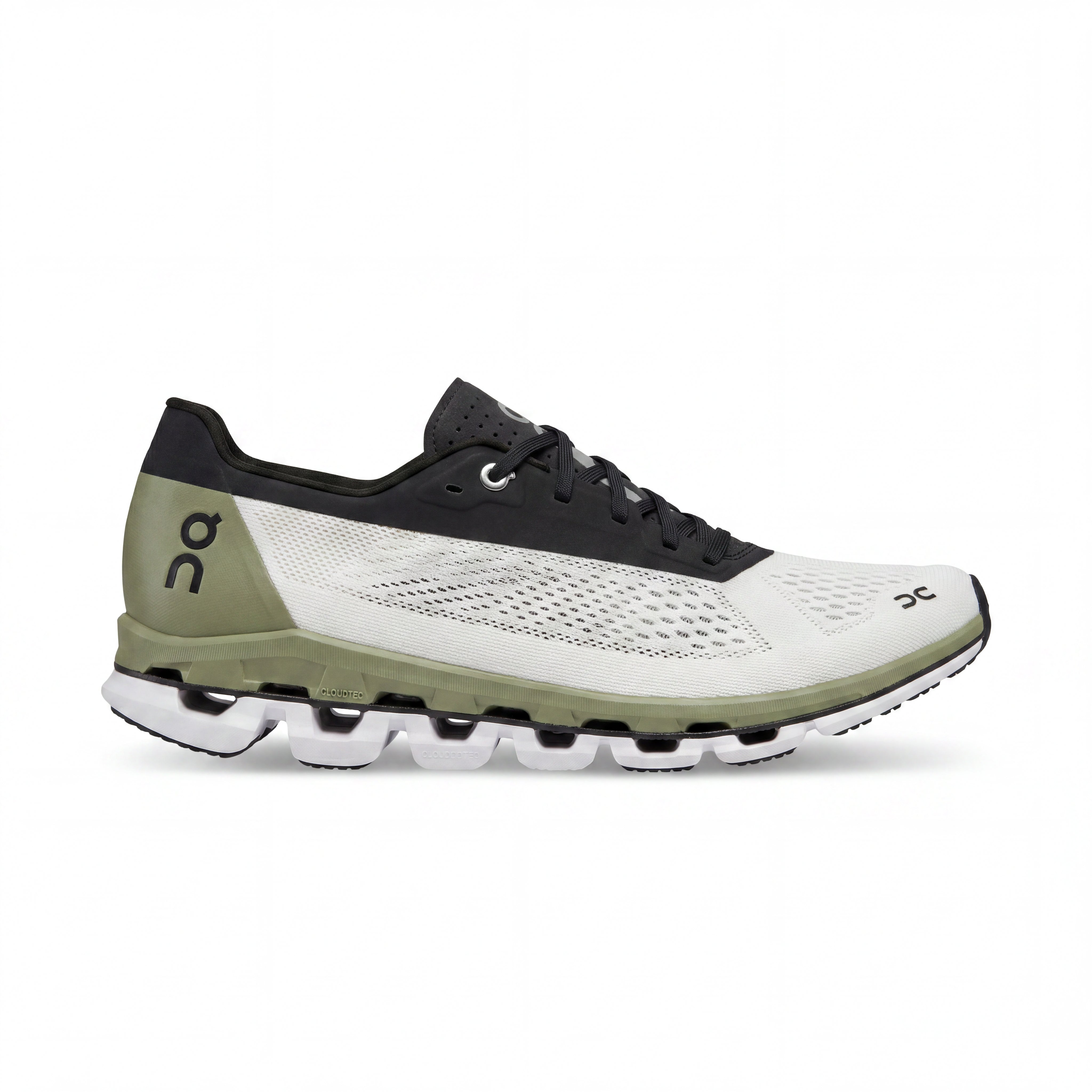 Tênis Masculino Casual On Running CloudBoom Branco e Verde - Tamanho 38 Europa