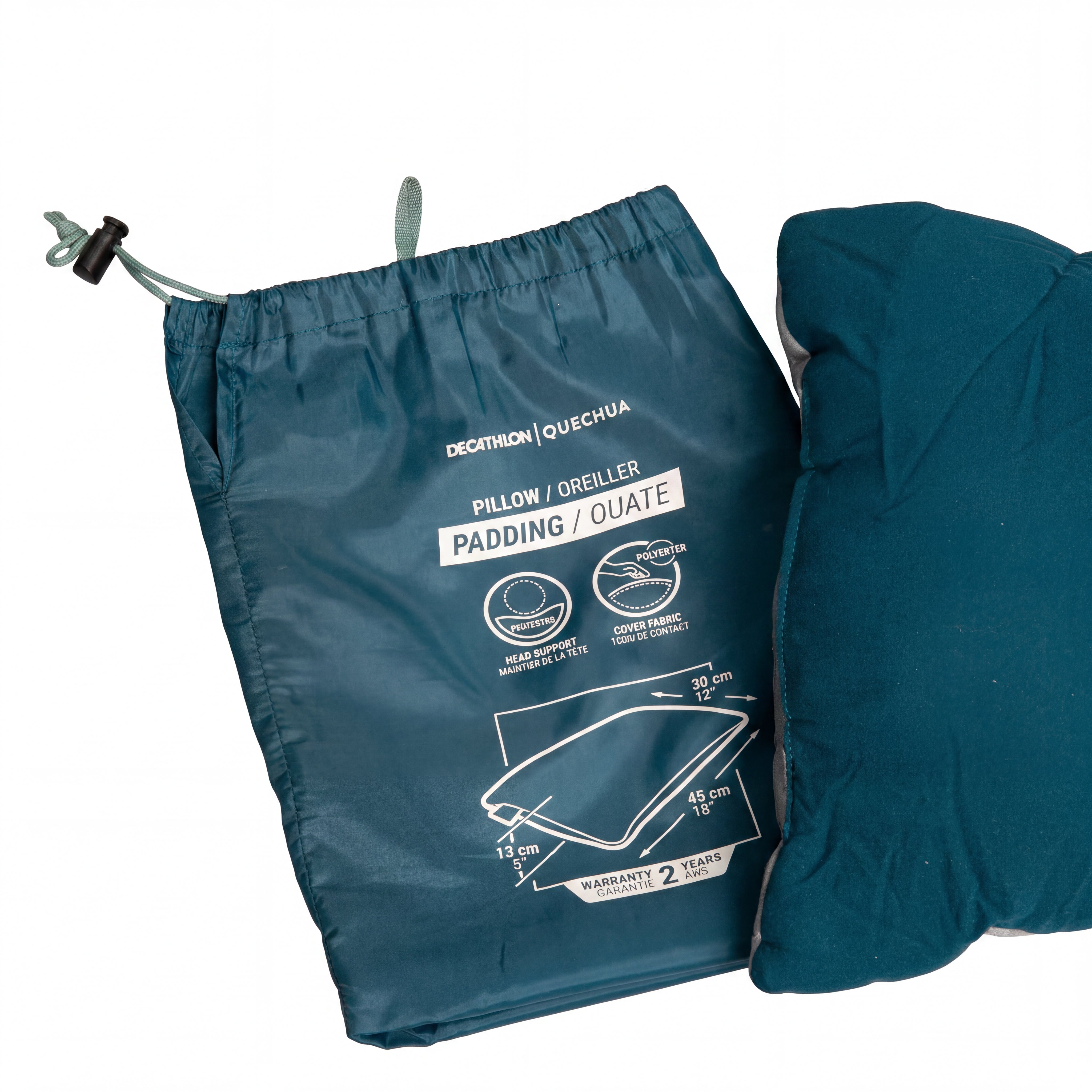 Travesseiro Quechua Decathlon Comfort Azul
