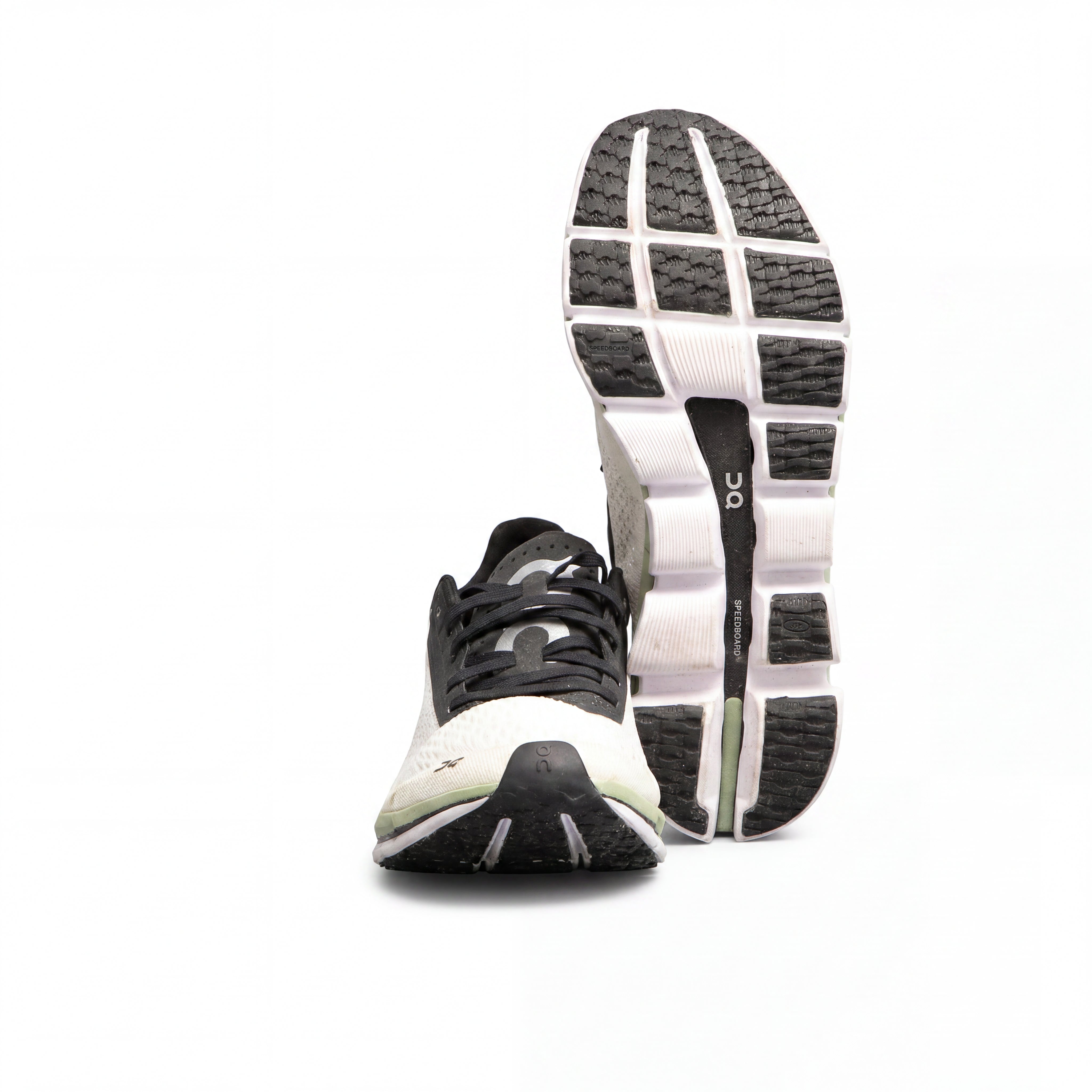 Tênis Masculino Casual On Running CloudBoom Branco e Verde - Tamanho 38 Europa