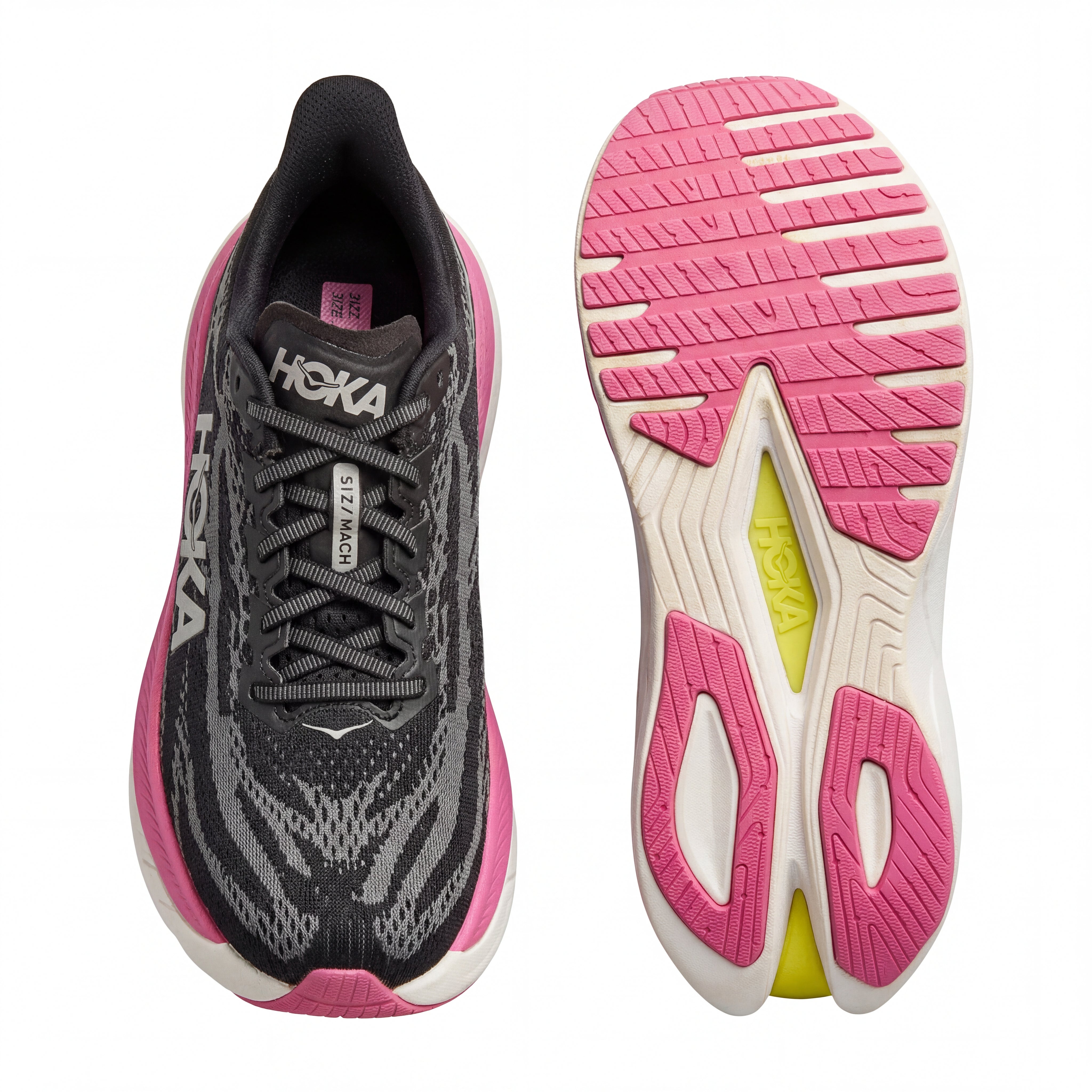 Tênis Feminino Hoka Mach X Preto - Tamanho 36 BR
