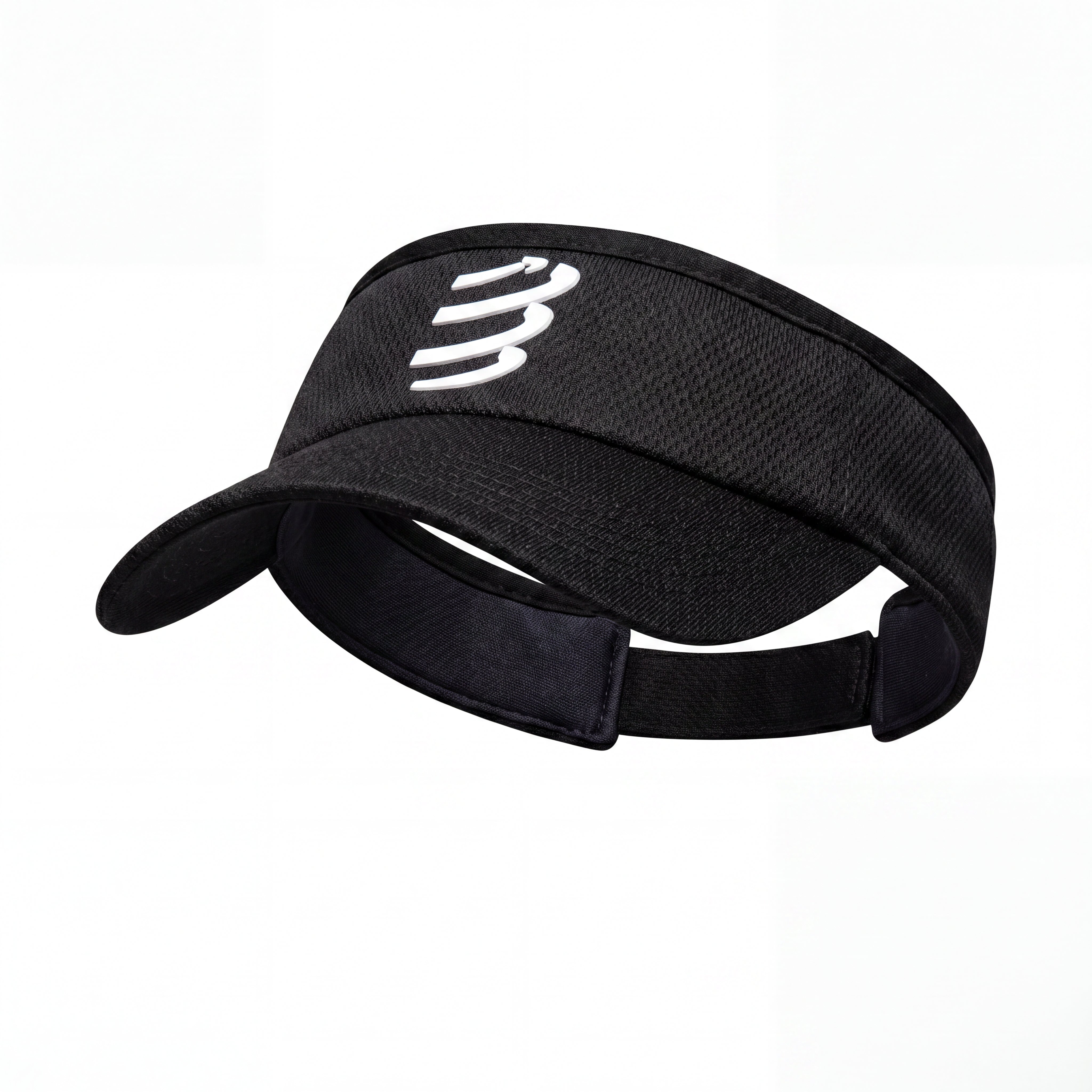 Viseira Unissex Compressport Preto - Tamanho Único