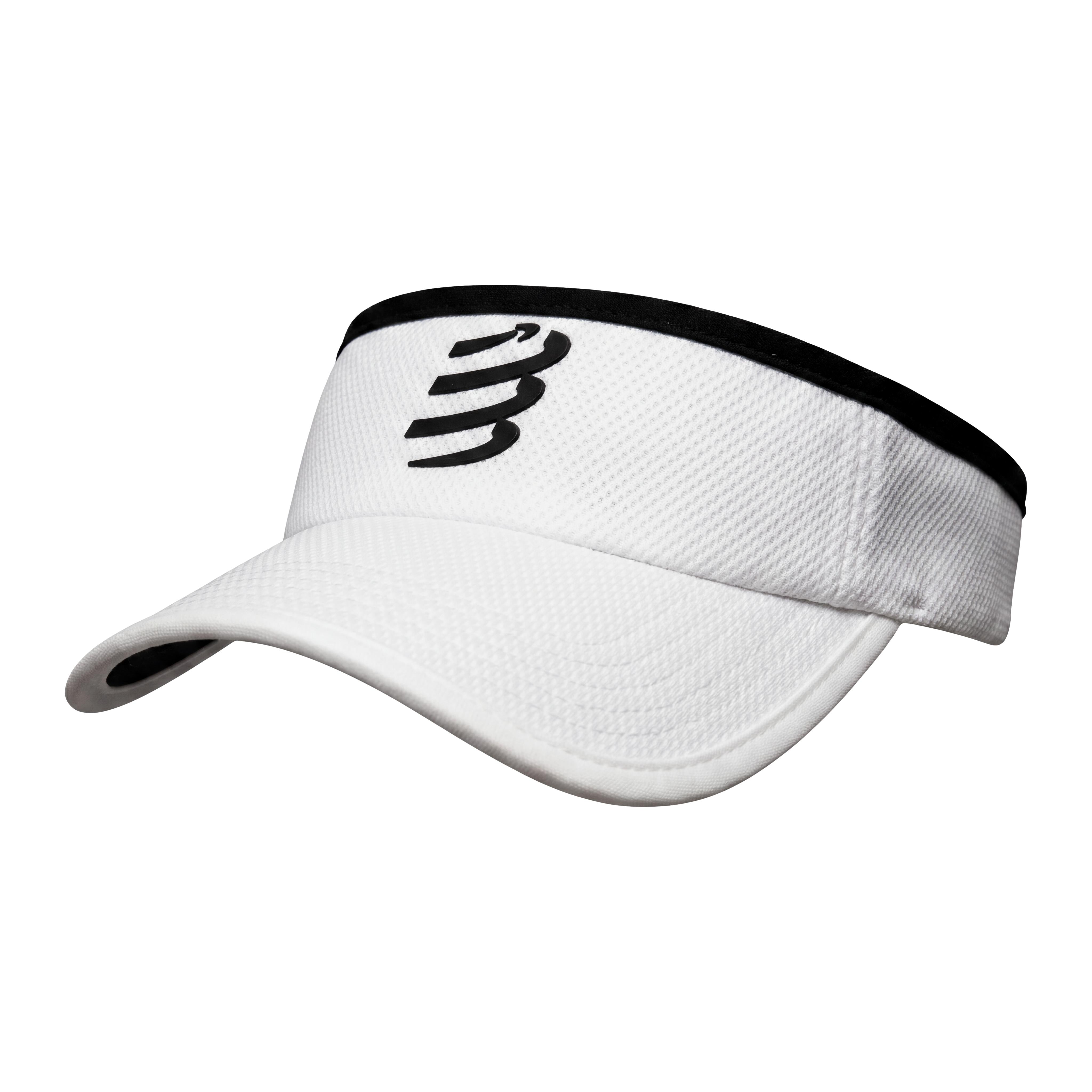 Viseira Unissex Compessport Branca - Tamanho Único