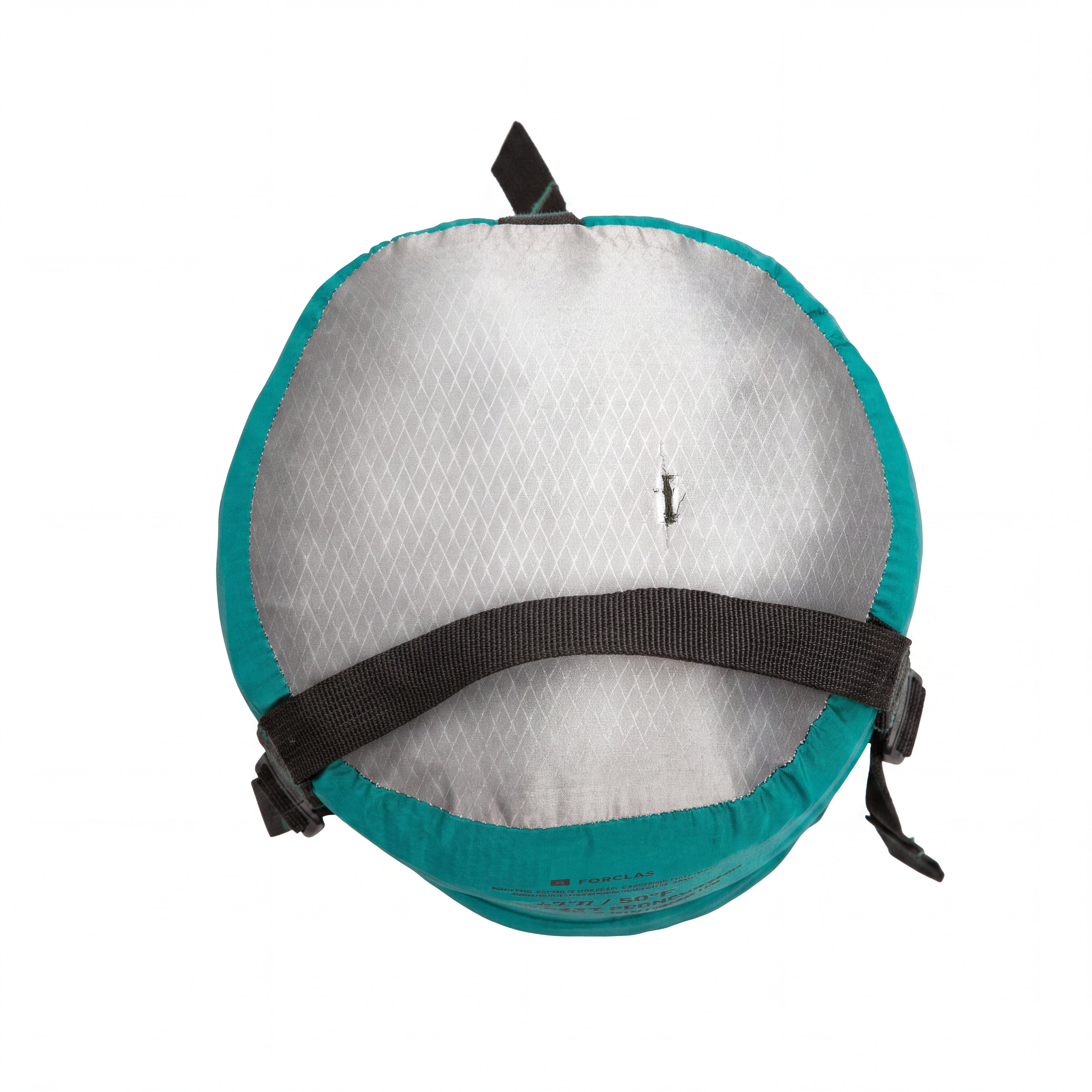 Saco De Dormir Trekking Forclaz MT 500 Verde Água / Cinza
