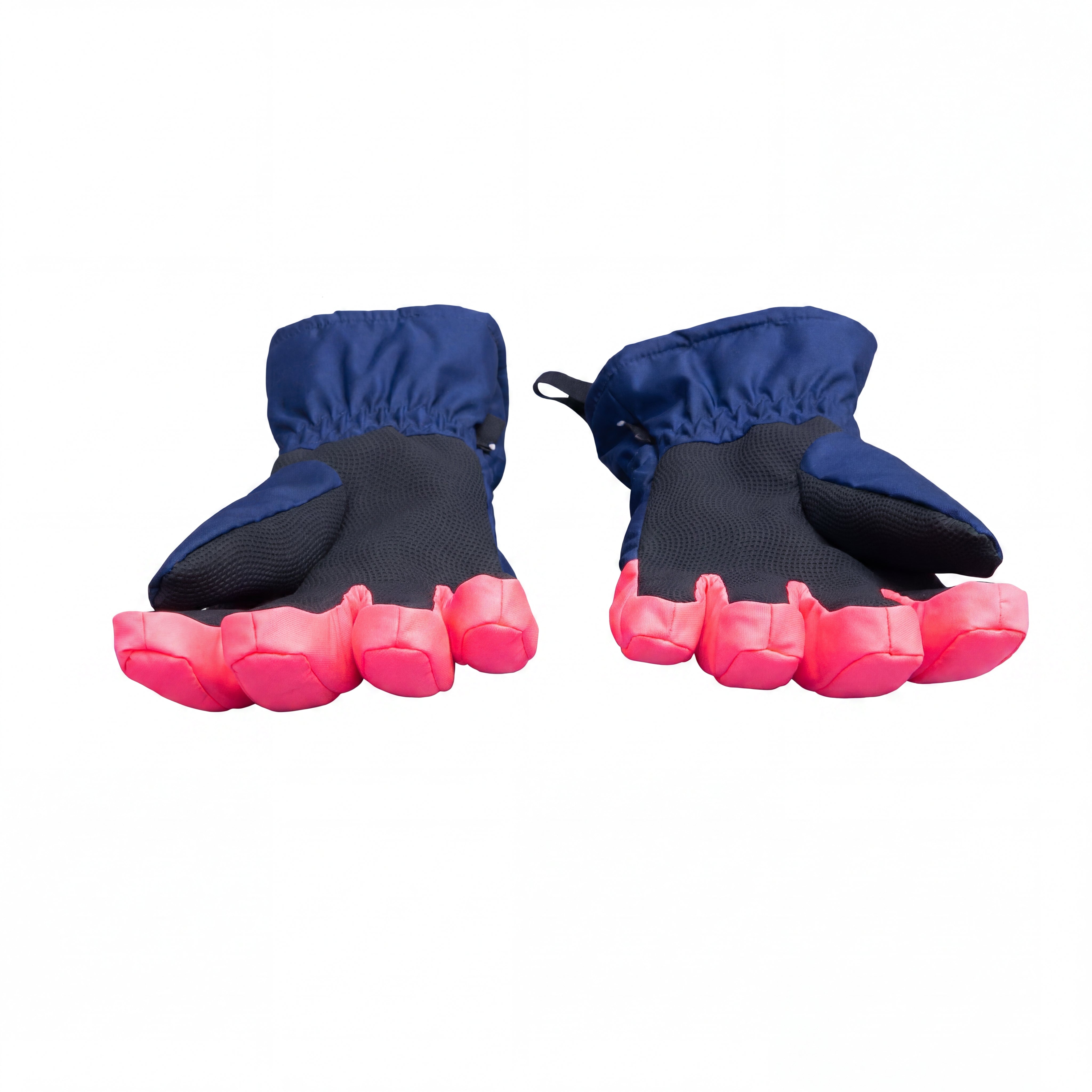 Luva Infantil Ski / Snowboard Wedze Decathlon Azul-Marinho, Rosa e Preto - Tamanho 14 anos