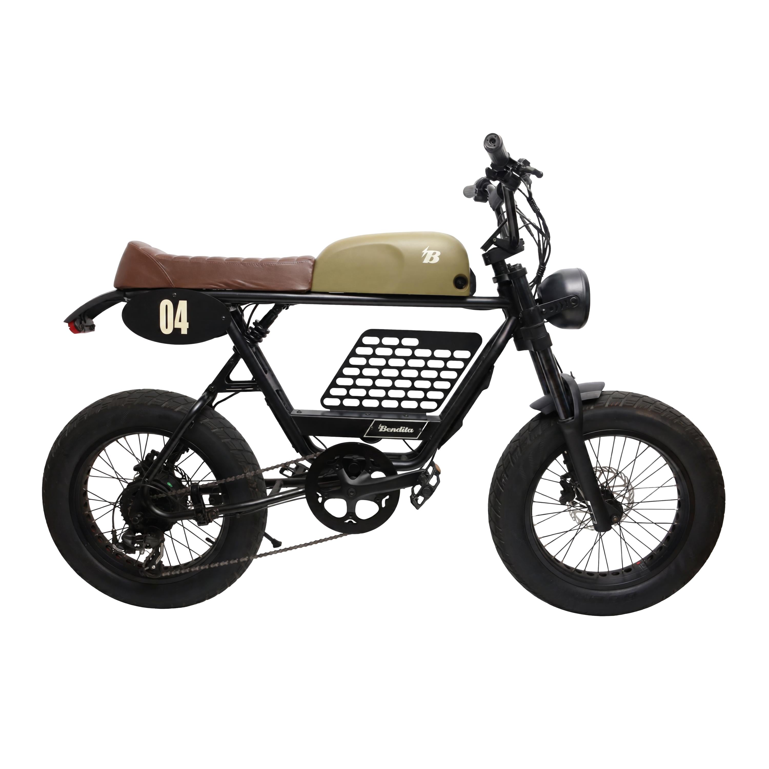 Bicicleta Elétrica Bendita DB7 Verde - Tamanho M