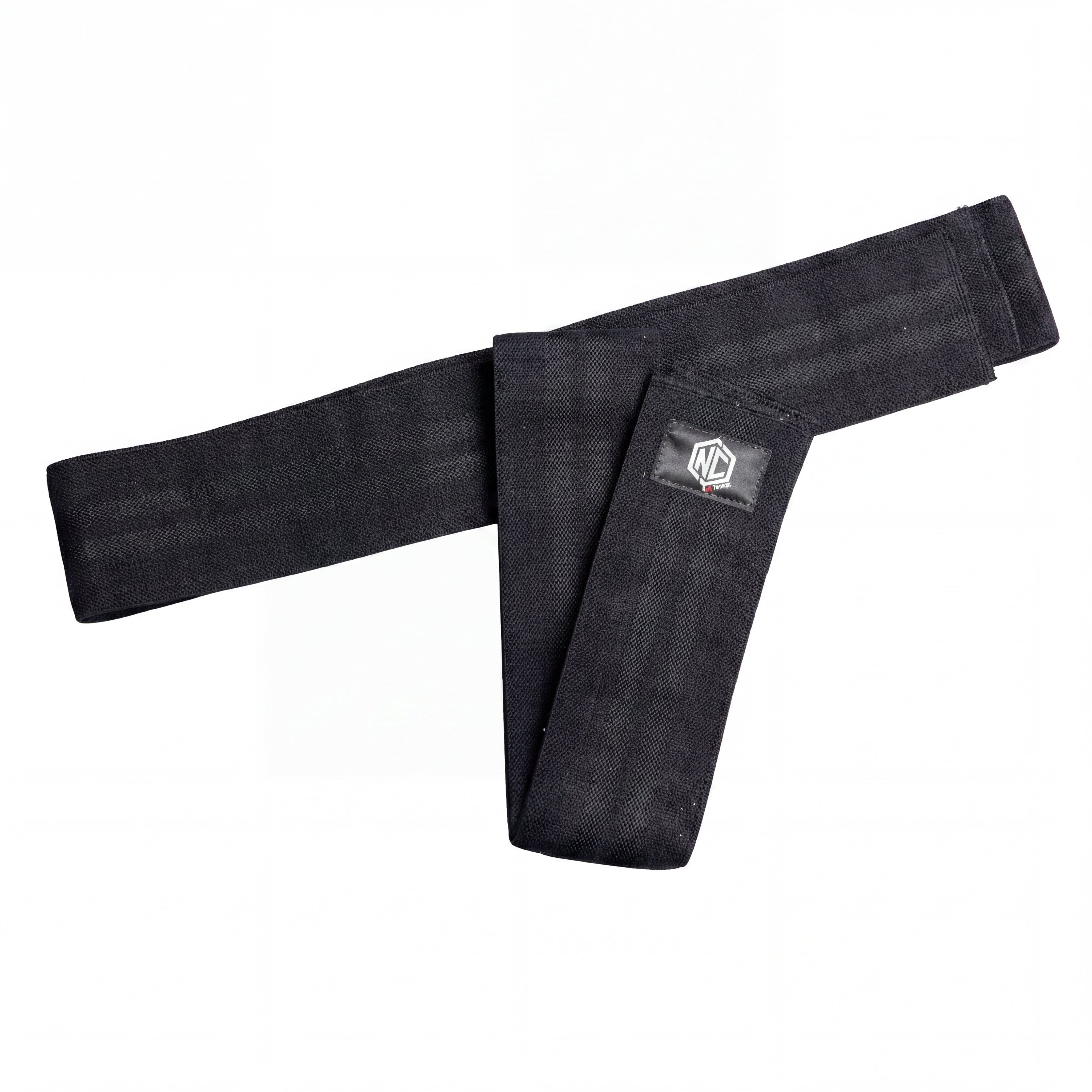 Faixa Elástica de Joelho Unissex Musculação / Pilates NC Extreme - Largura: 8cm - Comprimento 200cm