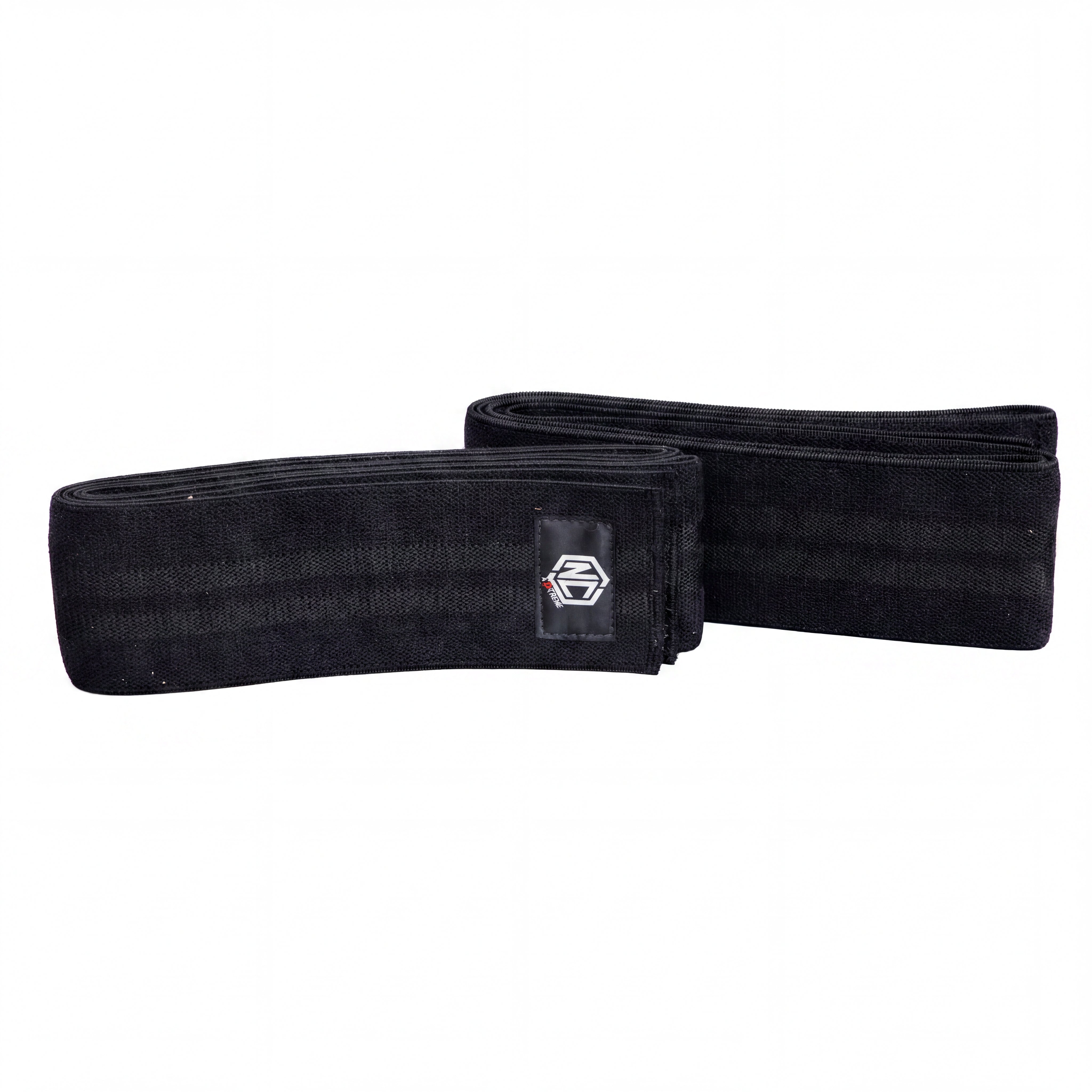 Faixa Elástica de Joelho Unissex Musculação / Pilates NC Extreme - Largura: 8cm - Comprimento 200cm