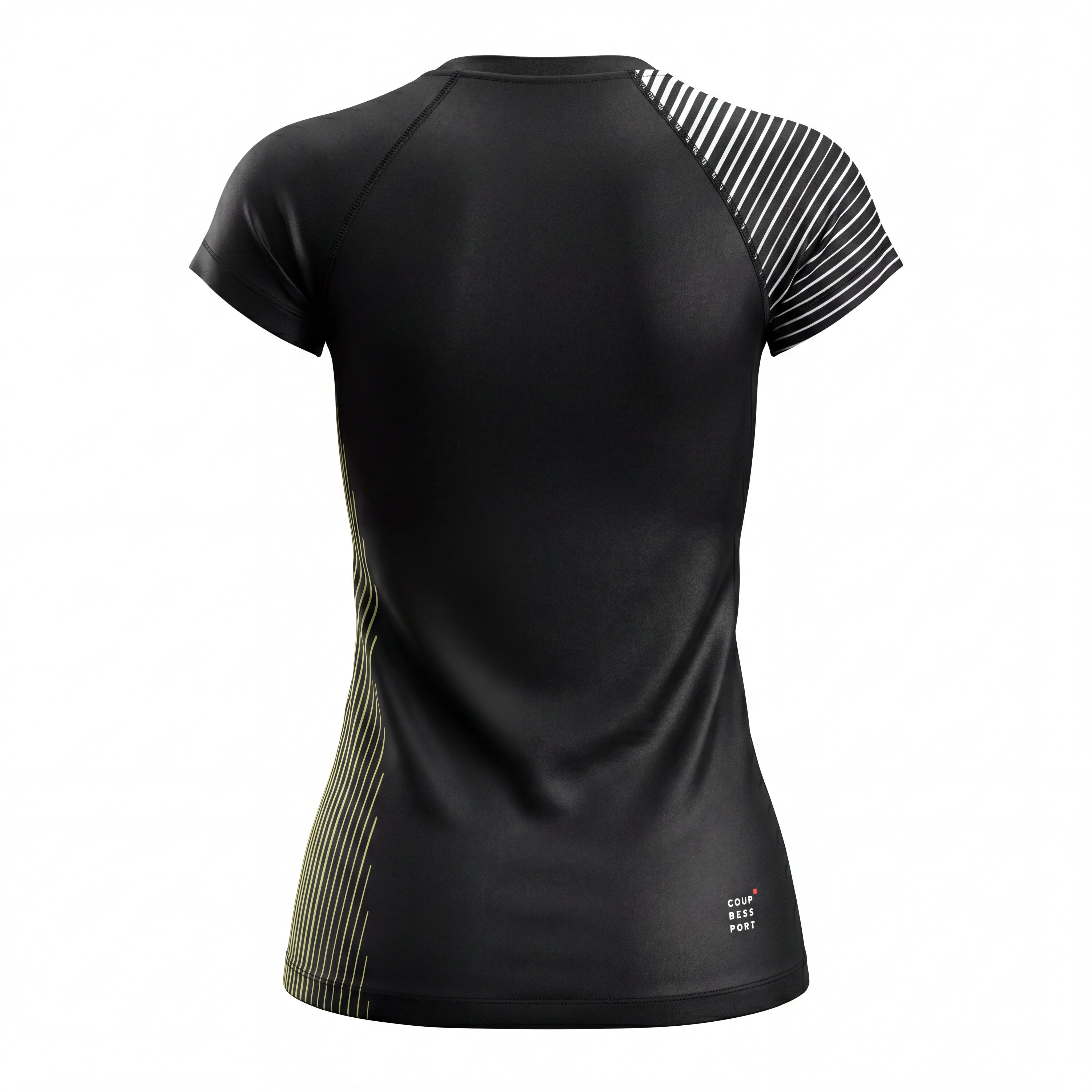 Camiseta Feminina Compressport Preto - Tamanho P
