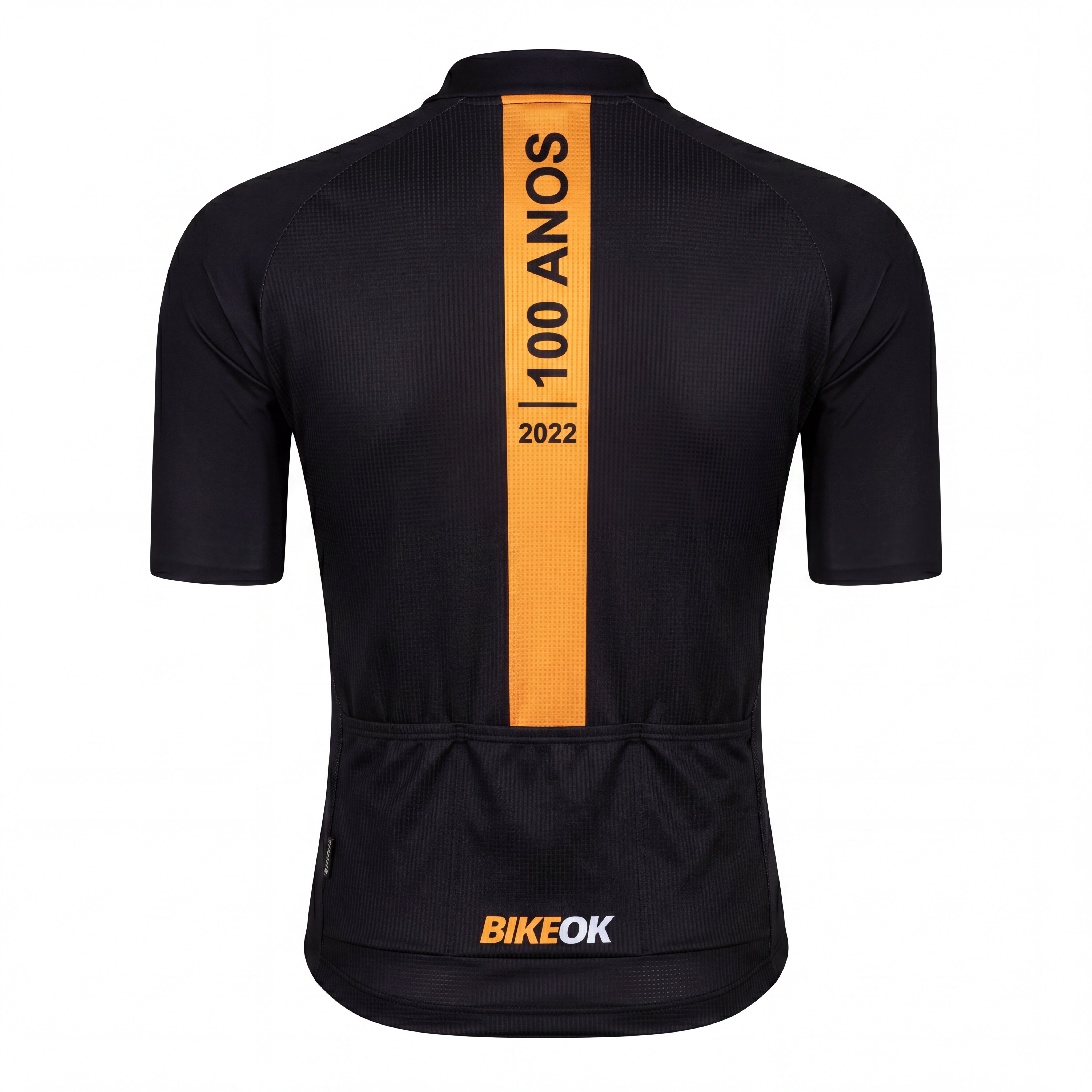 Jersey Feminina Bike OK Preto e Amarelo - Tamanho M