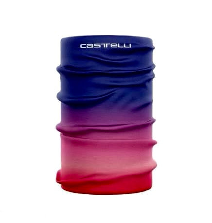 Bandana Feminina Ciclismo Castelli Light W Azul/Rosa - Tamanho Unico / Novo