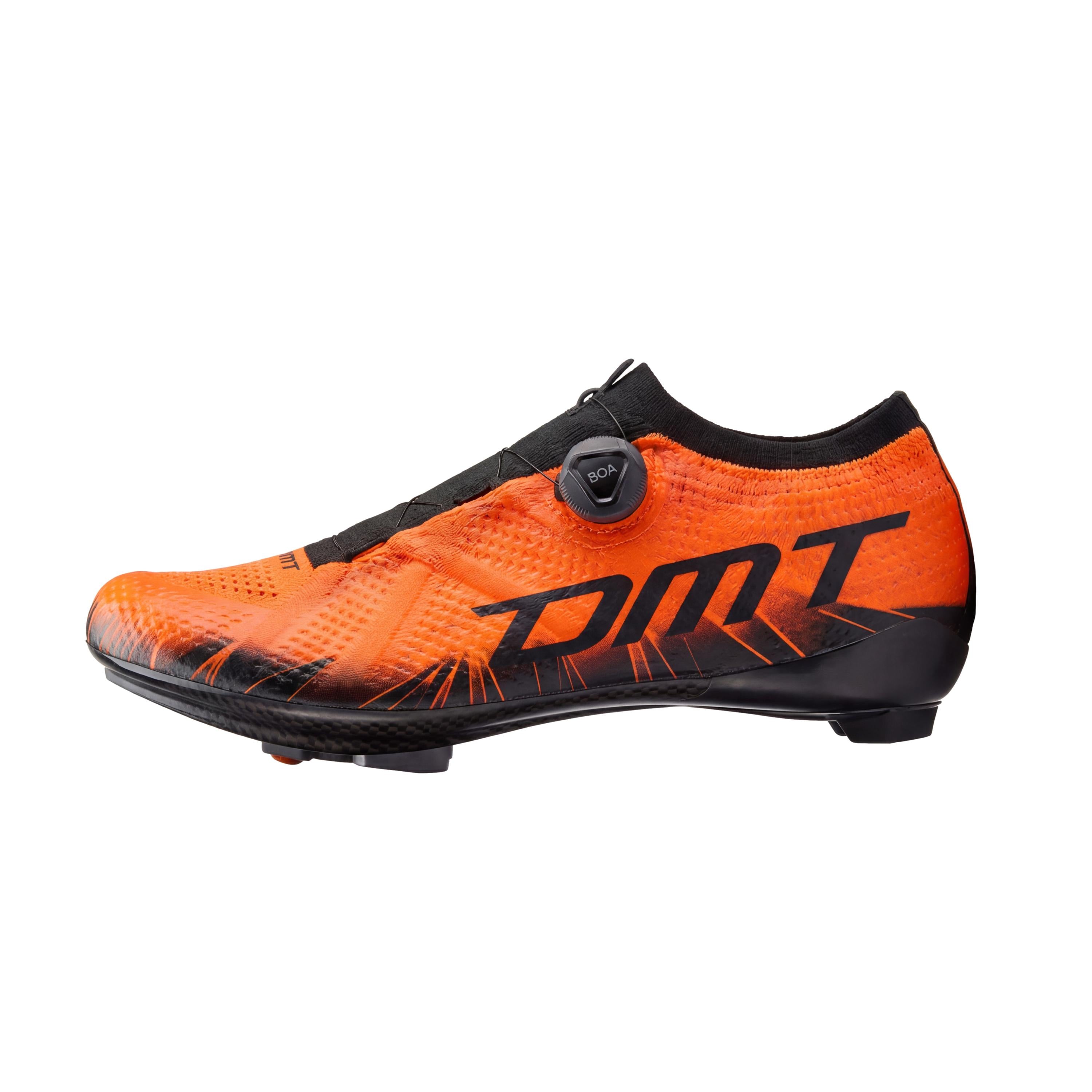 Sapatilha Masculina Ciclismo DMT KR1 - Carbon Speed Laranja
