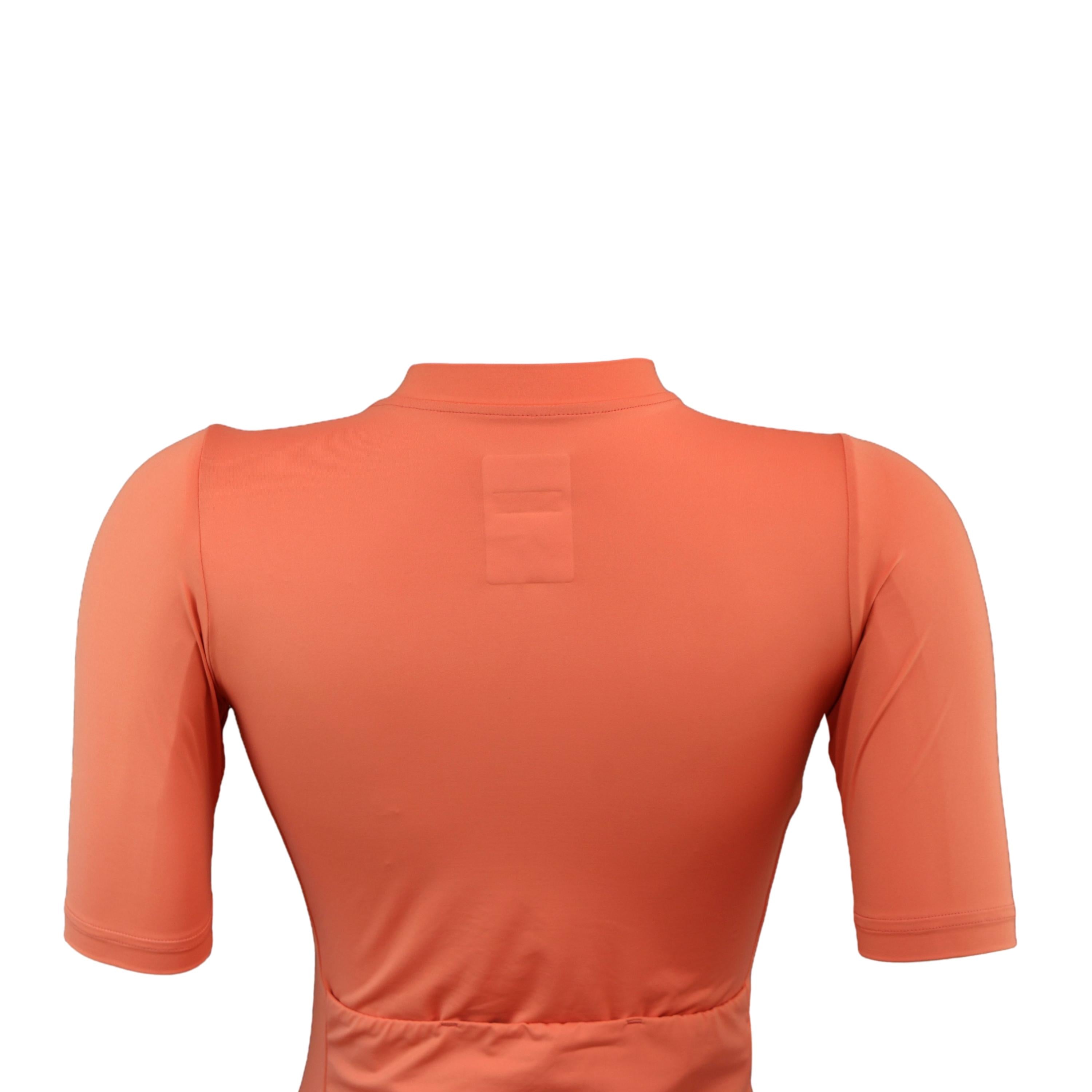Jersey Feminina Peloton De Paris Rosewood Laranja - Tamanho XXS