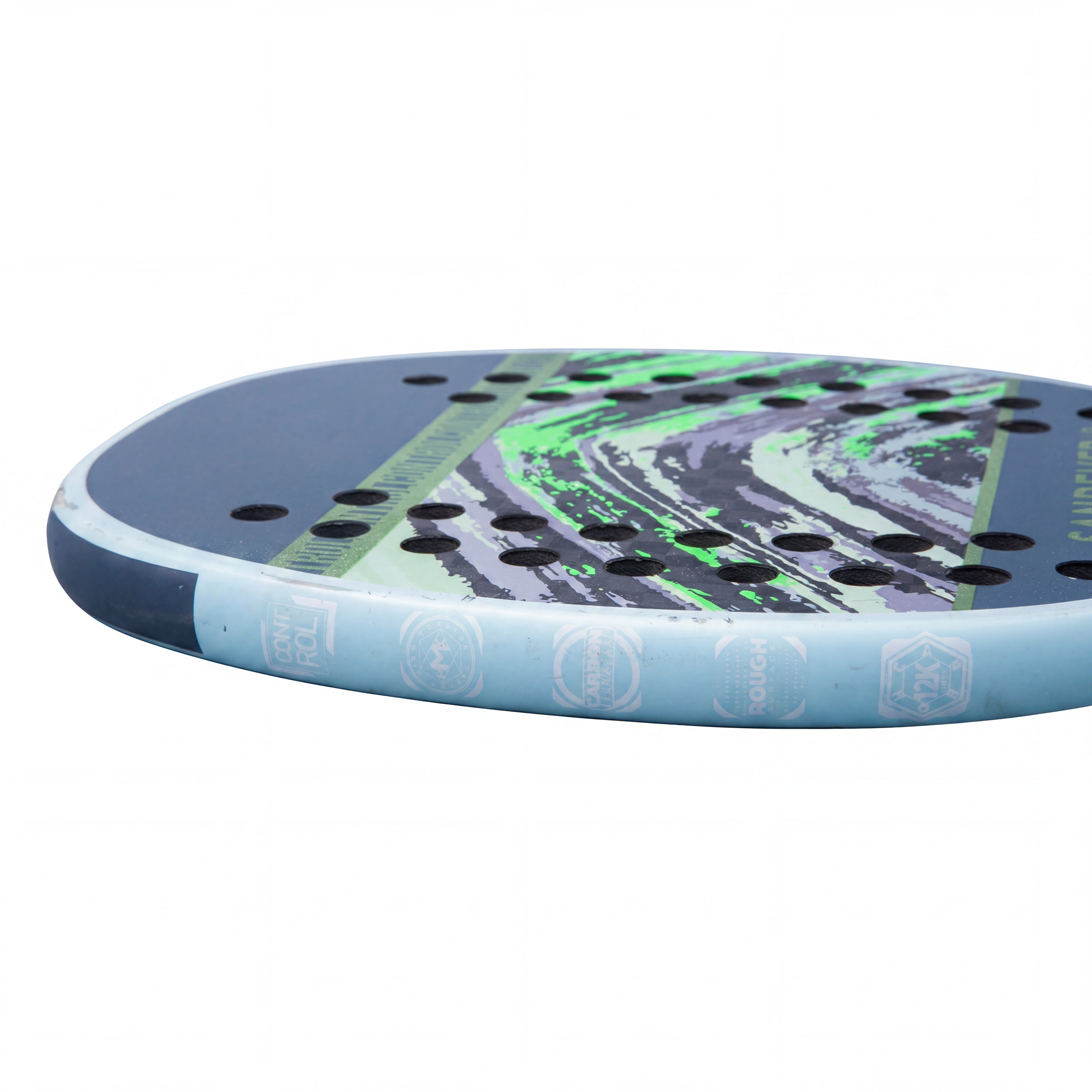 Raquete Unissex Beach Tennis Sandever Decathlon 900 Control - Verde, Azul, Preto
