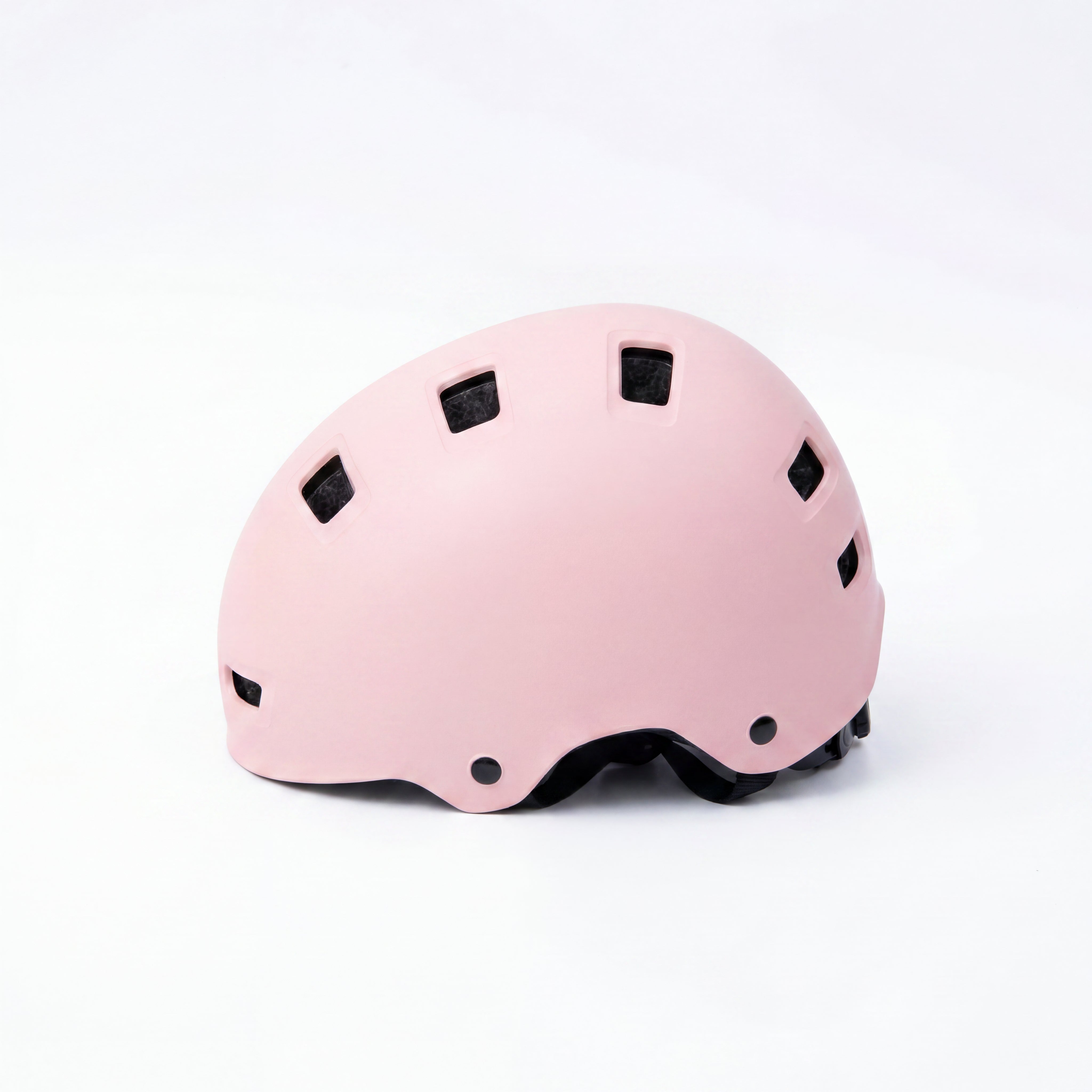 Capacete Infantil Diversos Oxelo (Decathlon) MF 500 (DH 010) Rosa Claro - XS (48-52 cm)