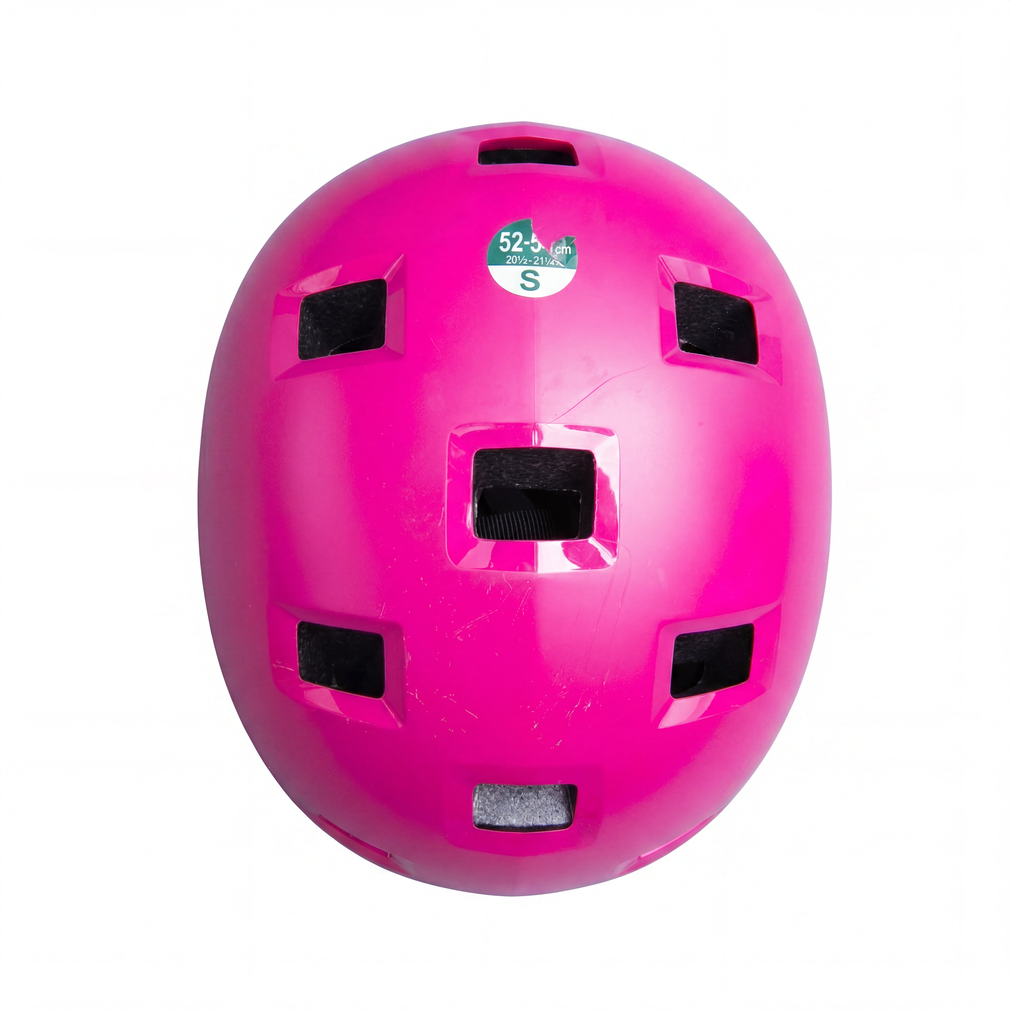 Capacete Infantil Diversos Oxelo (Decathlon) B100 DH 010 Rosa - Tamanho S (52-54 cm)