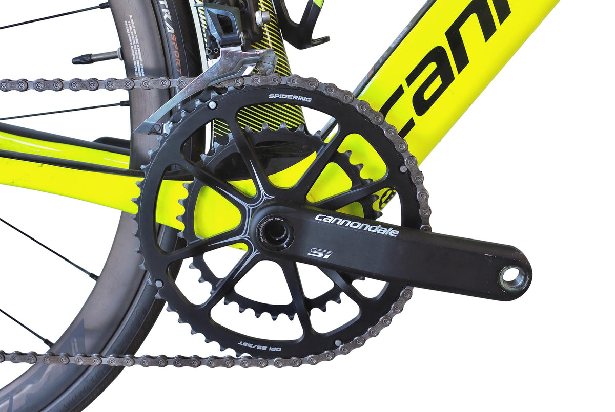 Bicicleta Cannondale Systemsix Amarelo Neon - Tamanho 47