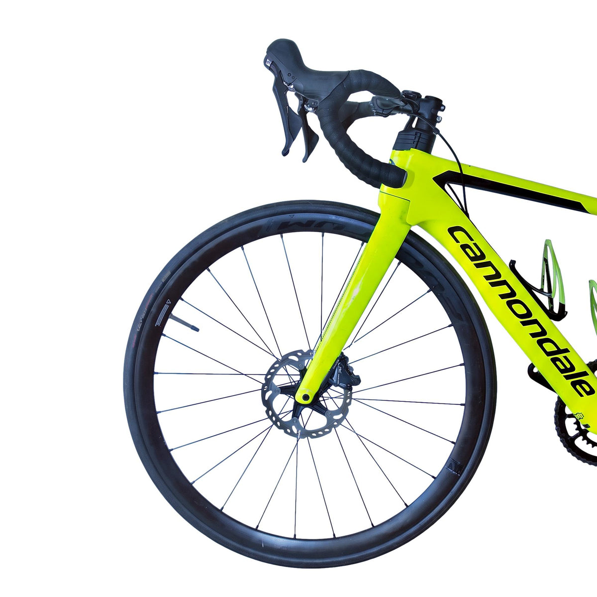 Bicicleta Cannondale Systemsix Amarelo Neon - Tamanho 47