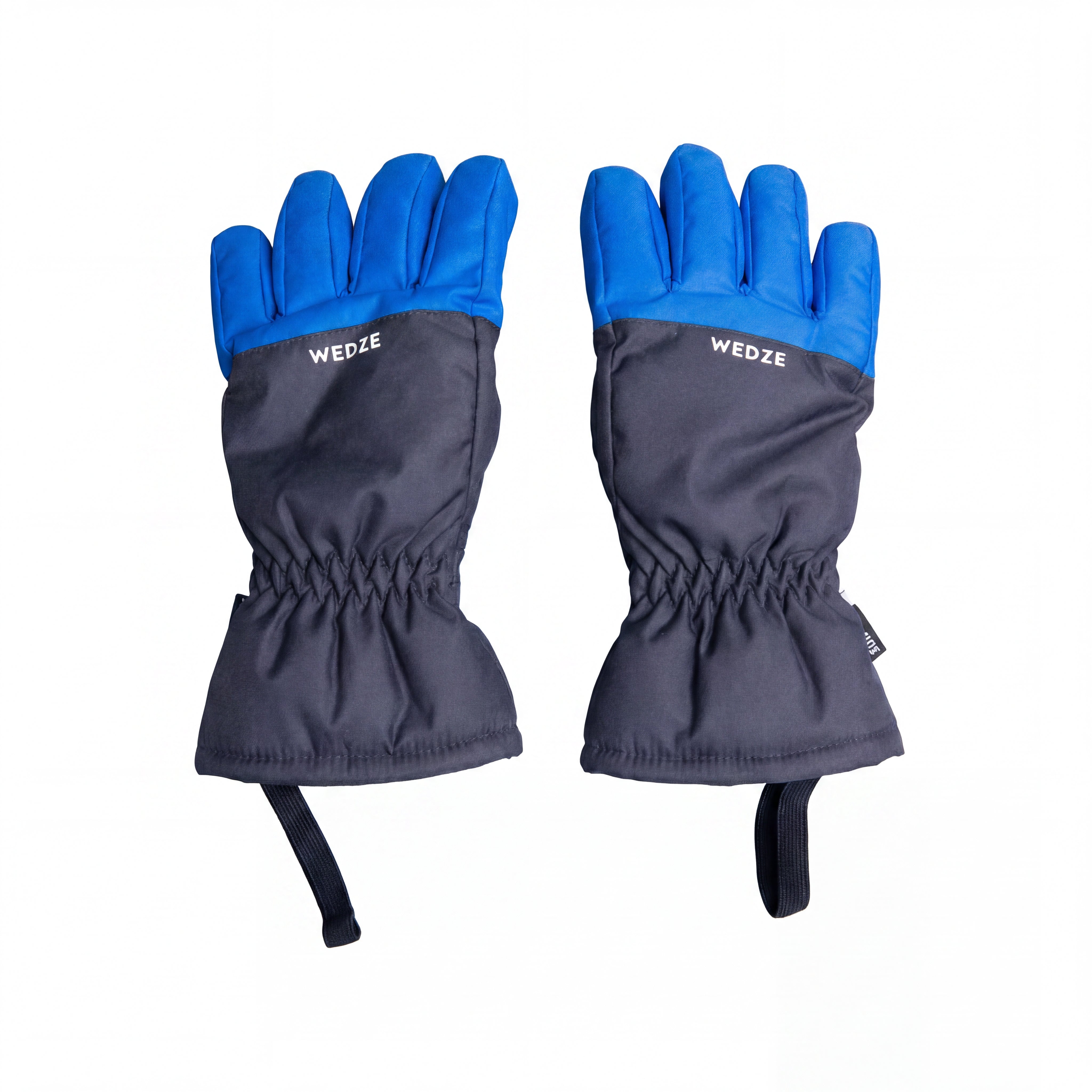 Luva Infantil Ski / Snowboard Wedze Preta e Azul