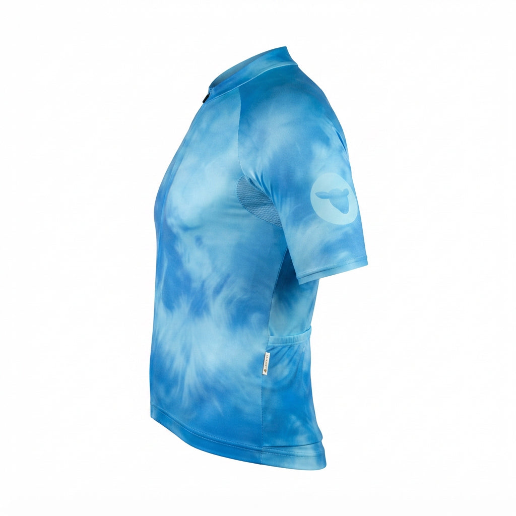 Jersey Feminina Black Sheep Cycling Azul - Tamanho S
