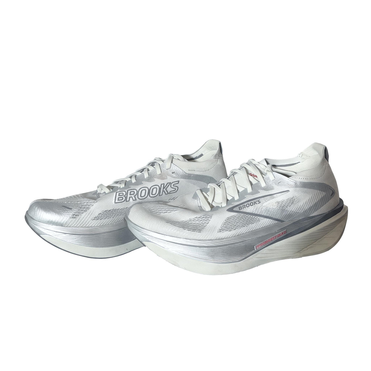 Tênis Brooks Hyperion Max 3 Cinza e Prata - Tamanho EU 46 / BR 44