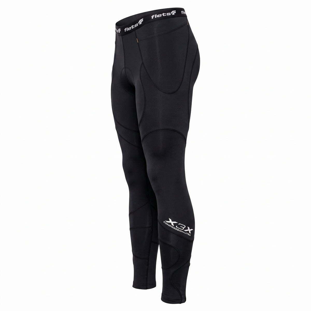 Calça Legging Feminina Flets X3X Compression Ultra Preta - Tamanho P