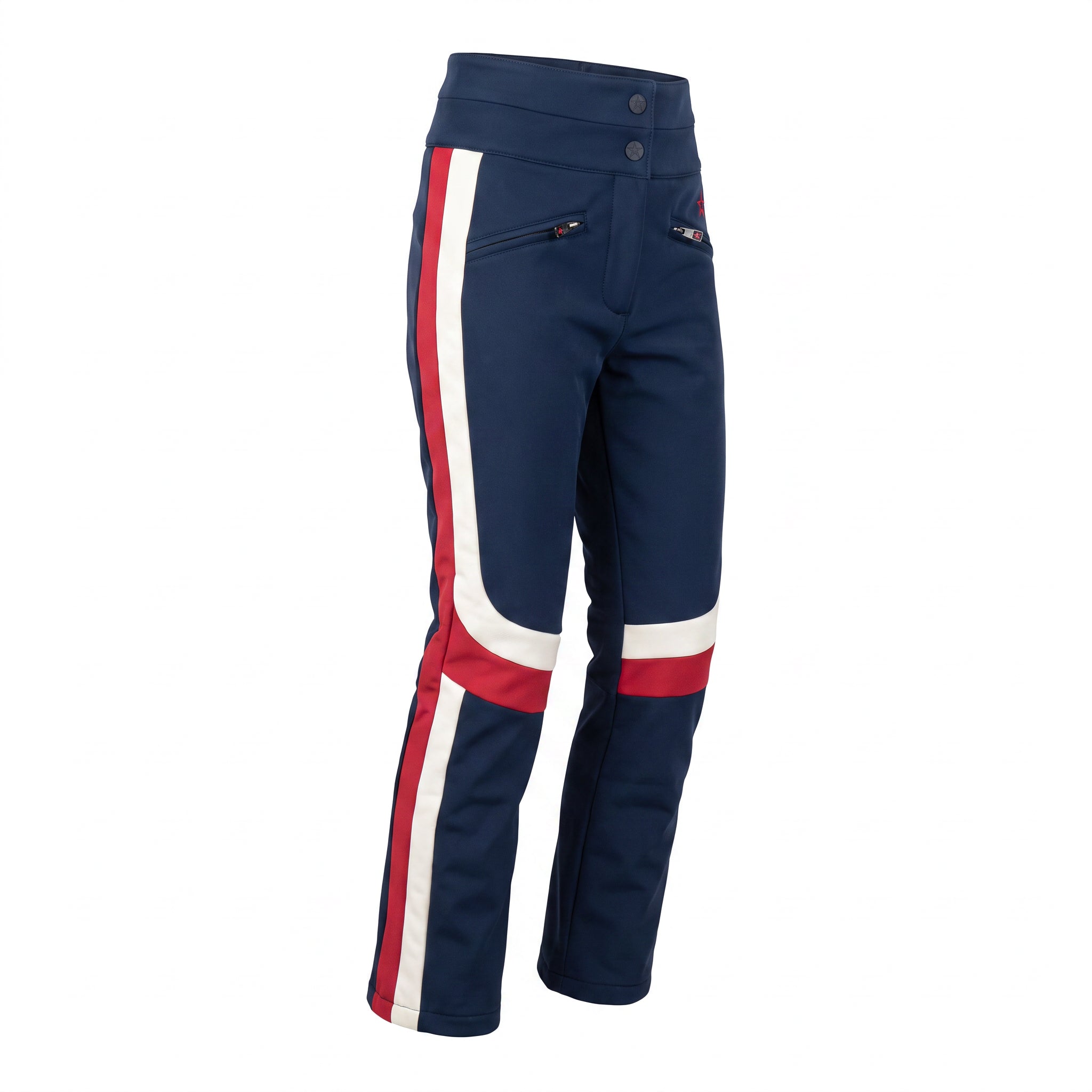 Calça Infantil Ski Perfect Moment Azul/Branca/Vermelha - Tamanho 6